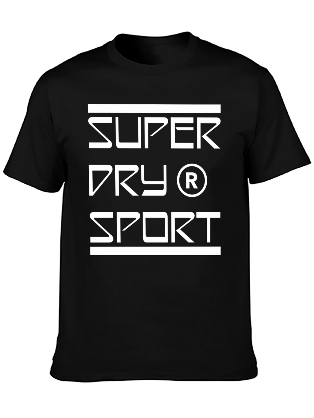 Super Dry Sport Graphic Black T-Shirt