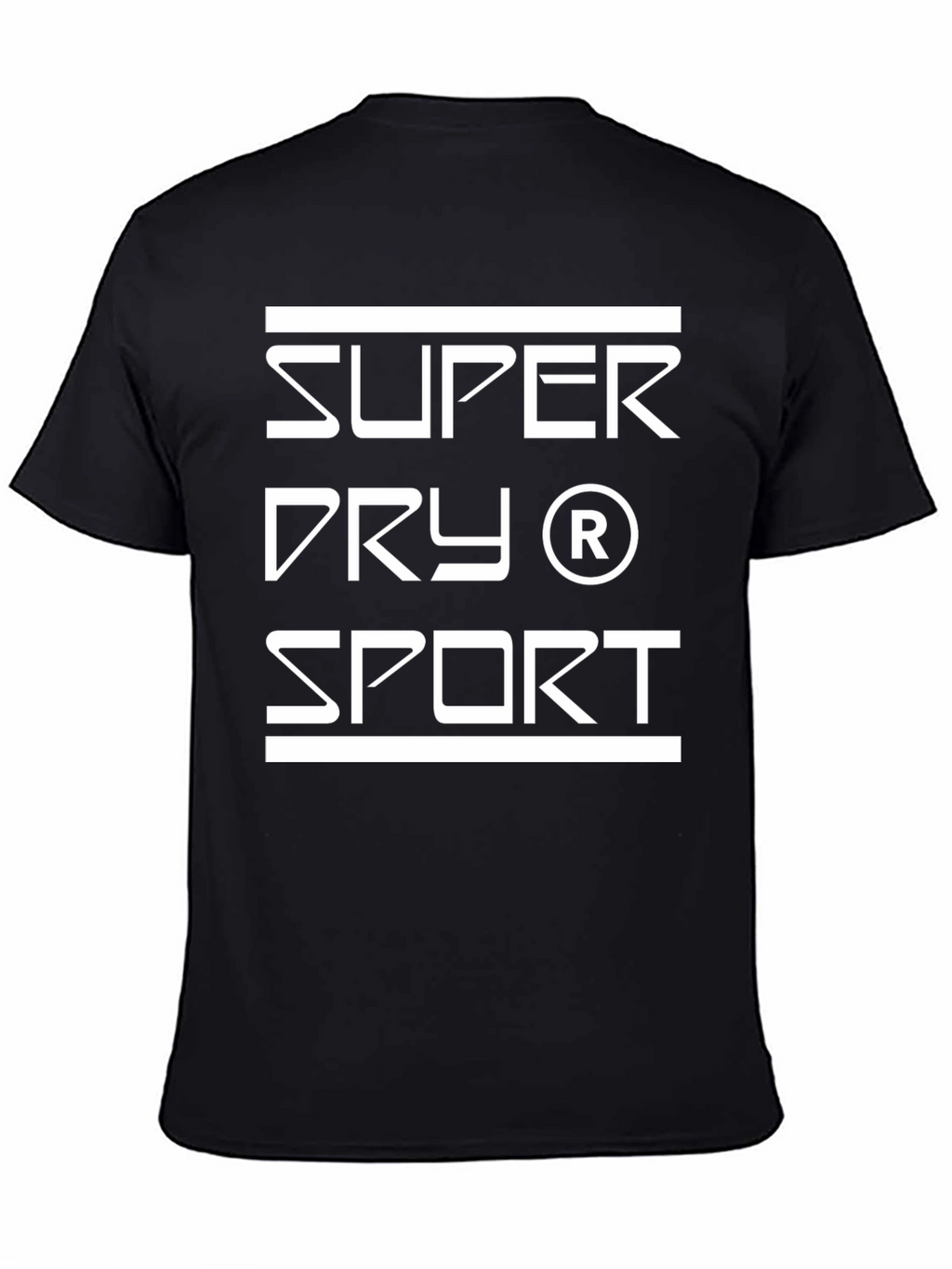 Super Dry Sport Graphic Black T-Shirt
