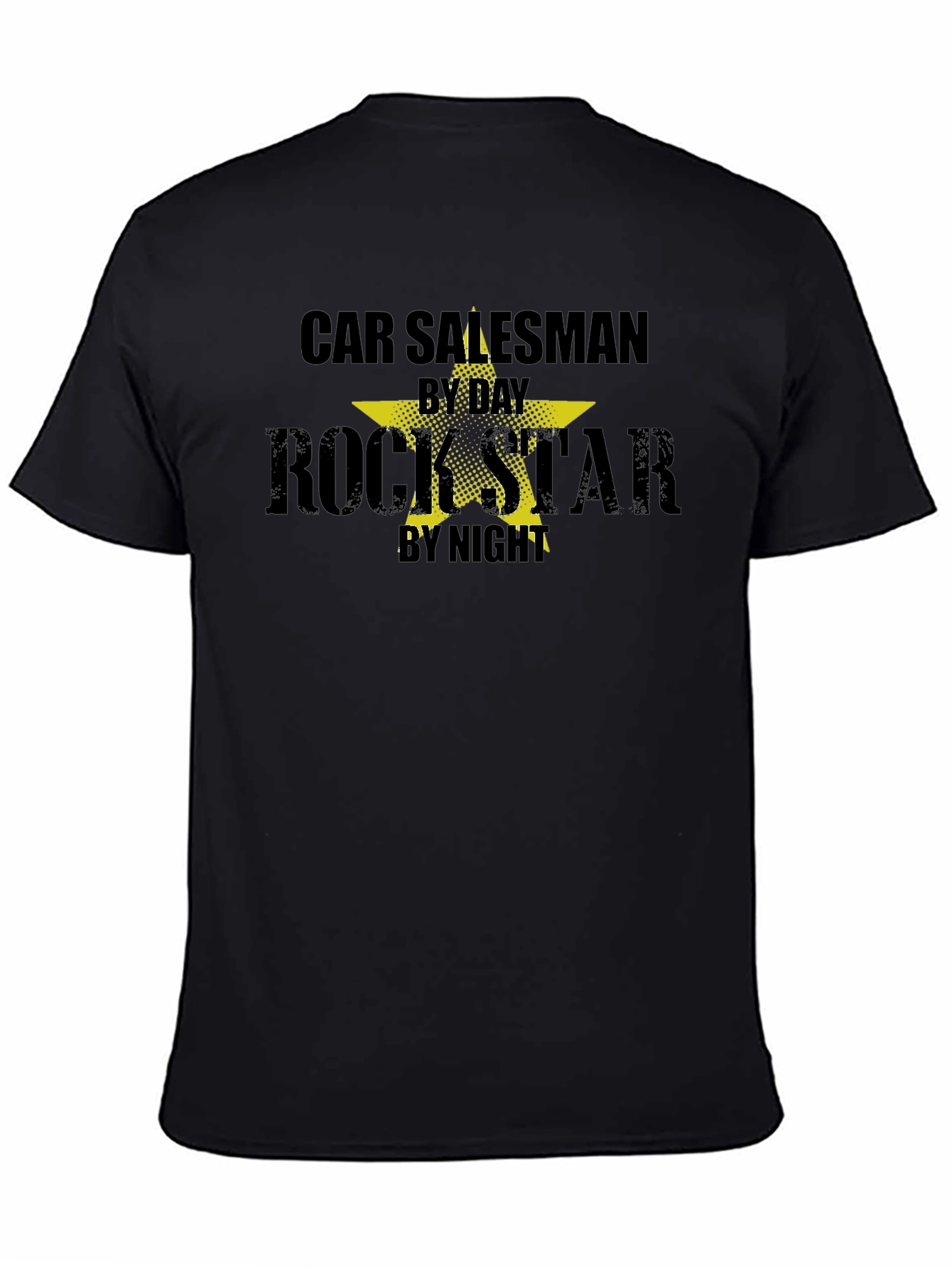 Car Salesman Rockstar Graphic Tee