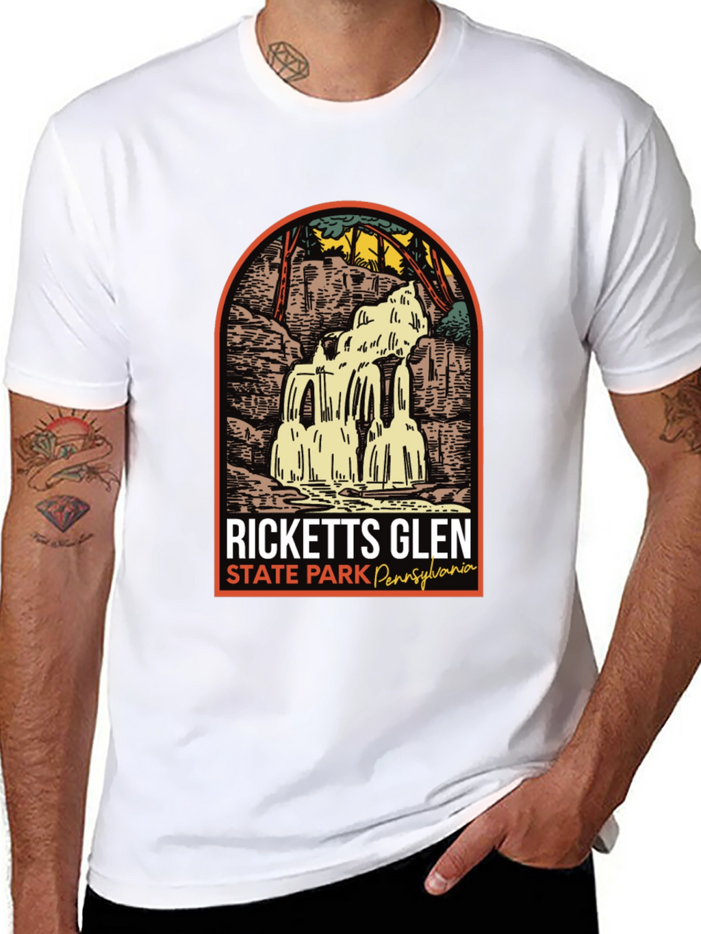 Ricketts Glen State Park Graphic Tee