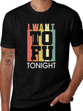 I Want Tofu Tonight T-Shirt - Trendy Foodie Tee