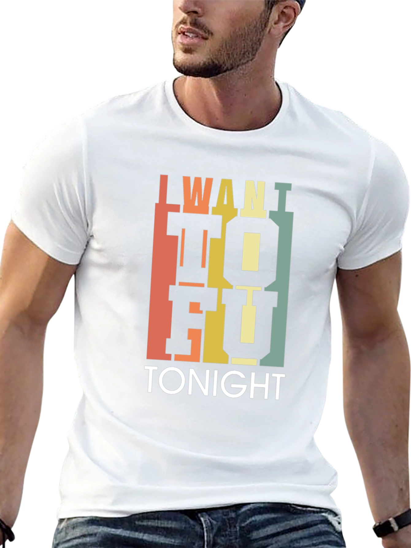 I Want Tofu Tonight T-Shirt - Trendy Foodie Tee