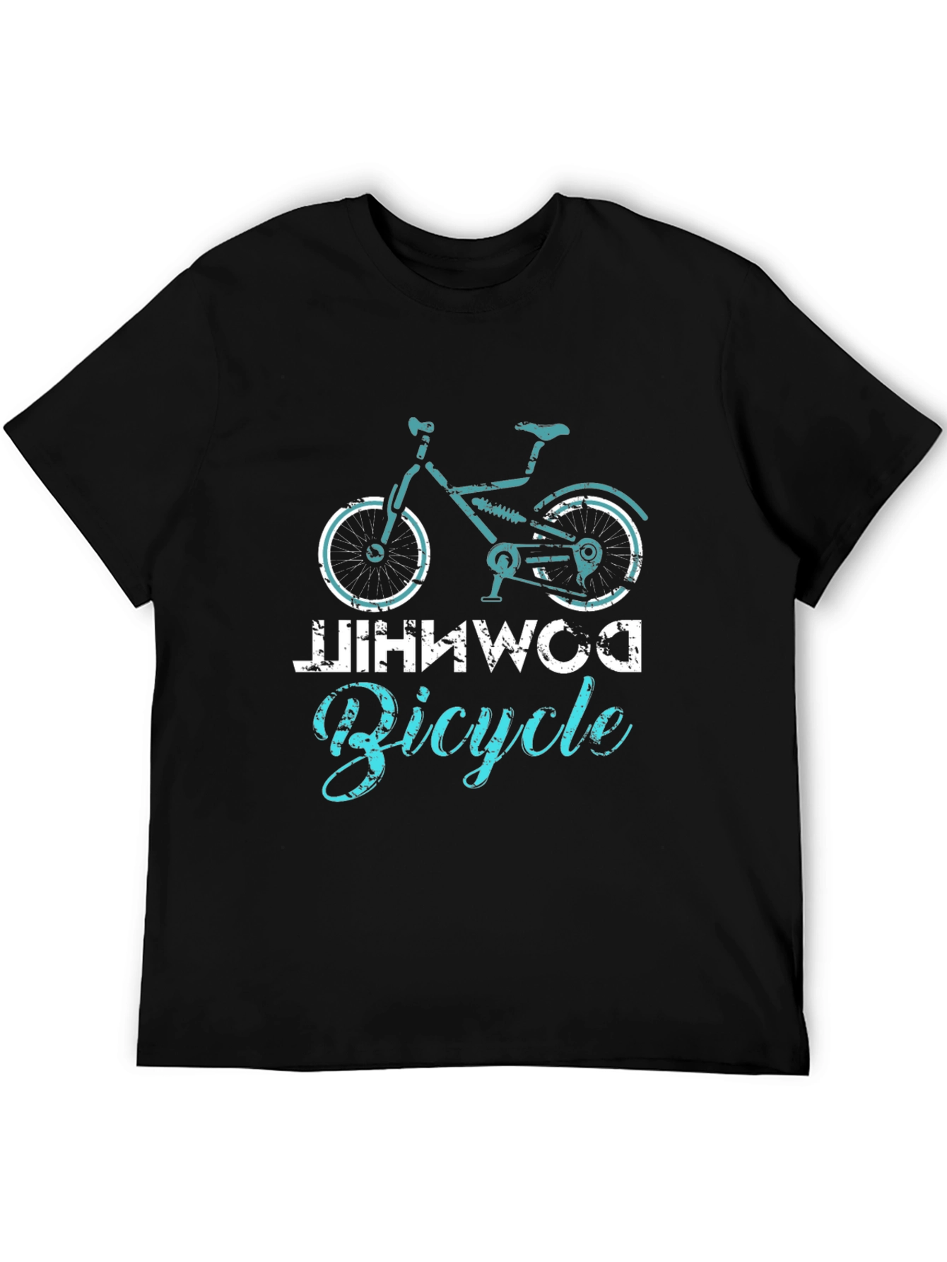 Cool DOMINWCO Bicycle Graphic T-Shirt