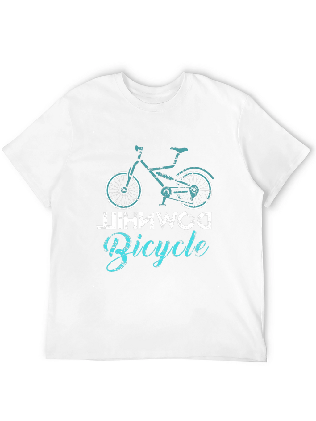 Cool DOMINWCO Bicycle Graphic T-Shirt