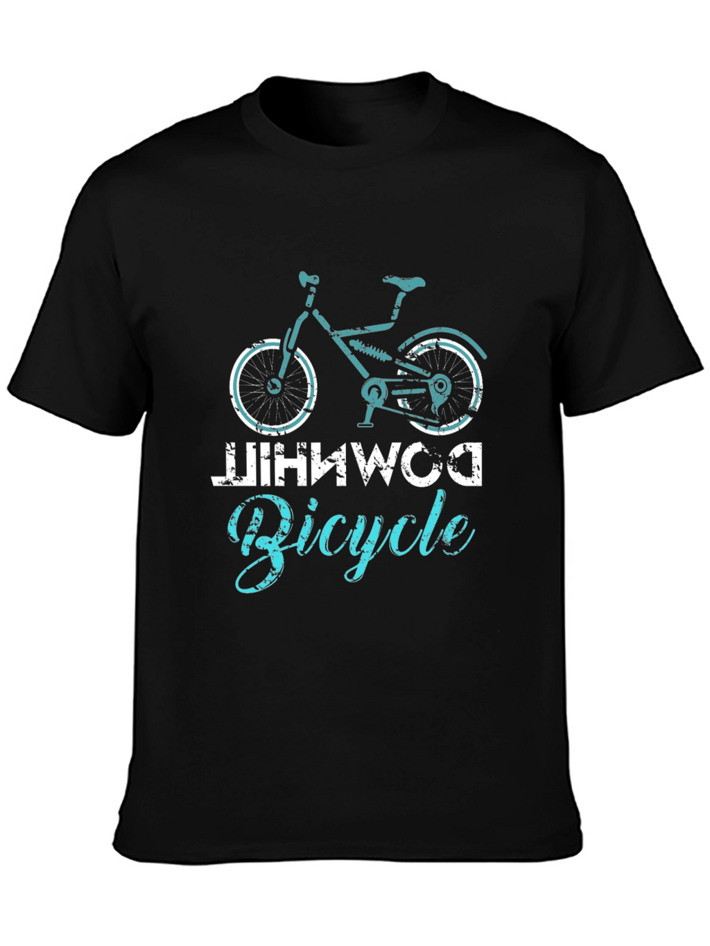 Cool DOMINWCO Bicycle Graphic T-Shirt