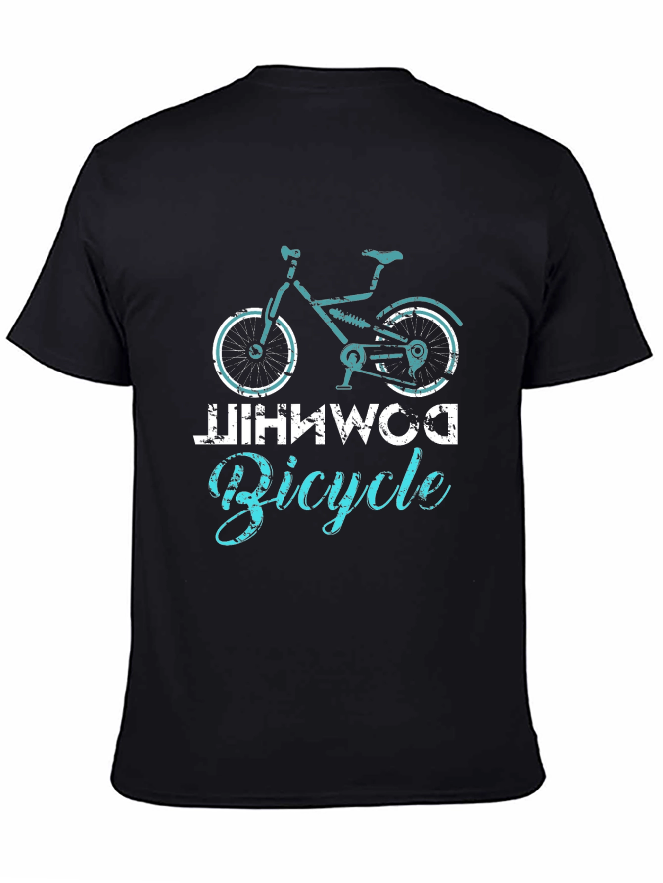 Cool DOMINWCO Bicycle Graphic T-Shirt
