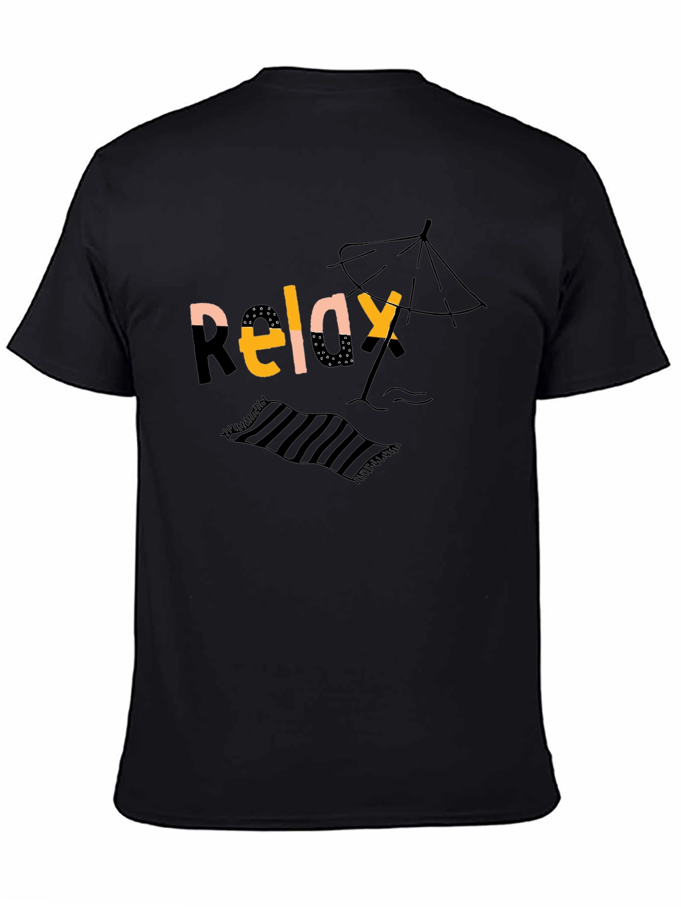 Relax Beach Graphic Tee - Vacation Vibes