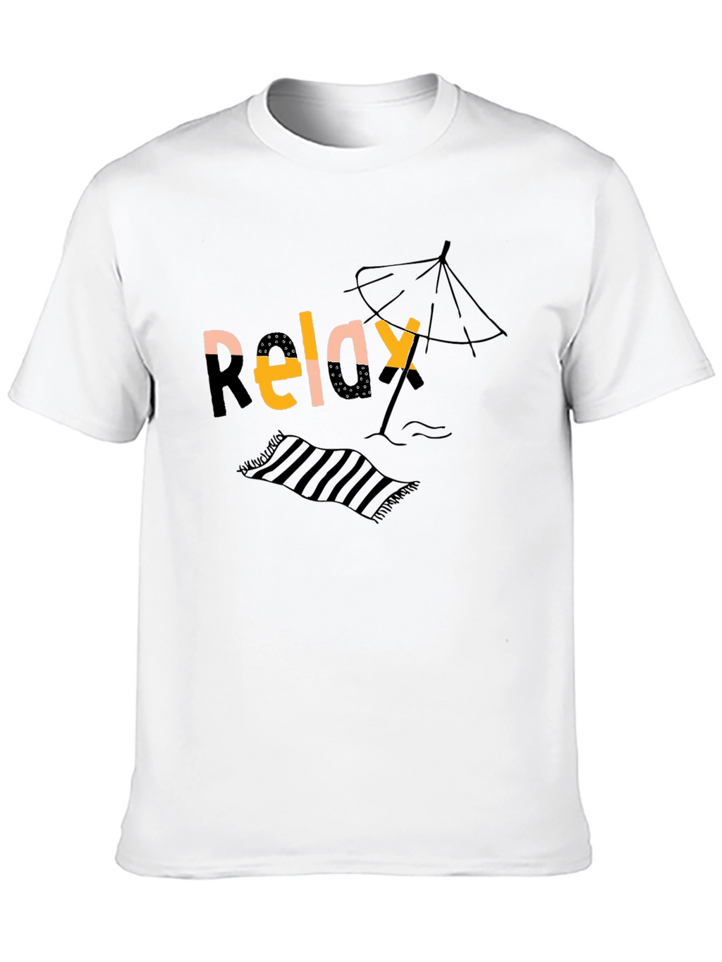Relax Beach Graphic Tee - Vacation Vibes