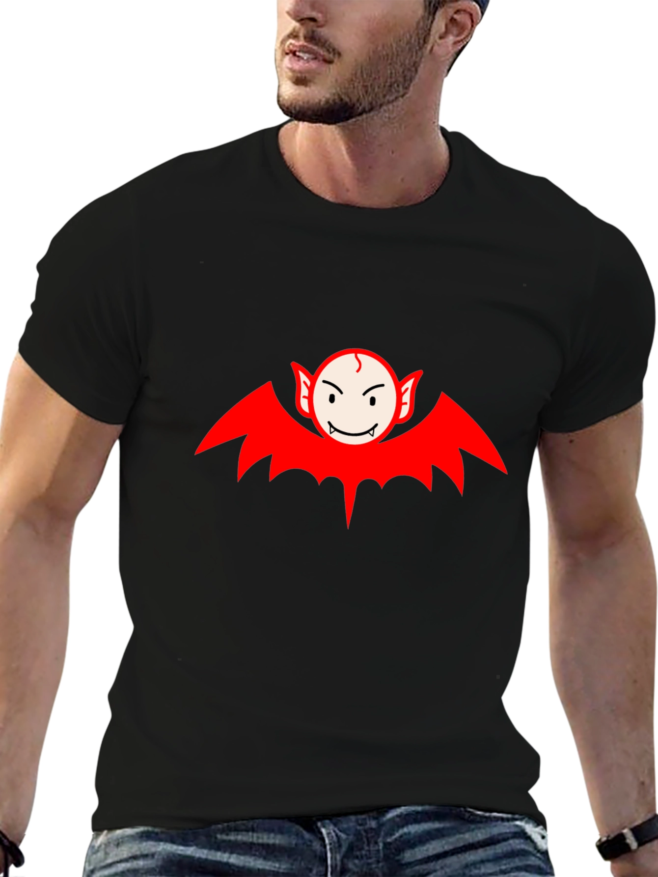 Cartoon Vampire T-Shirt - Spooky Fun