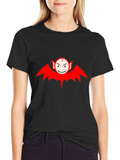 Cartoon Vampire T-Shirt - Spooky Fun