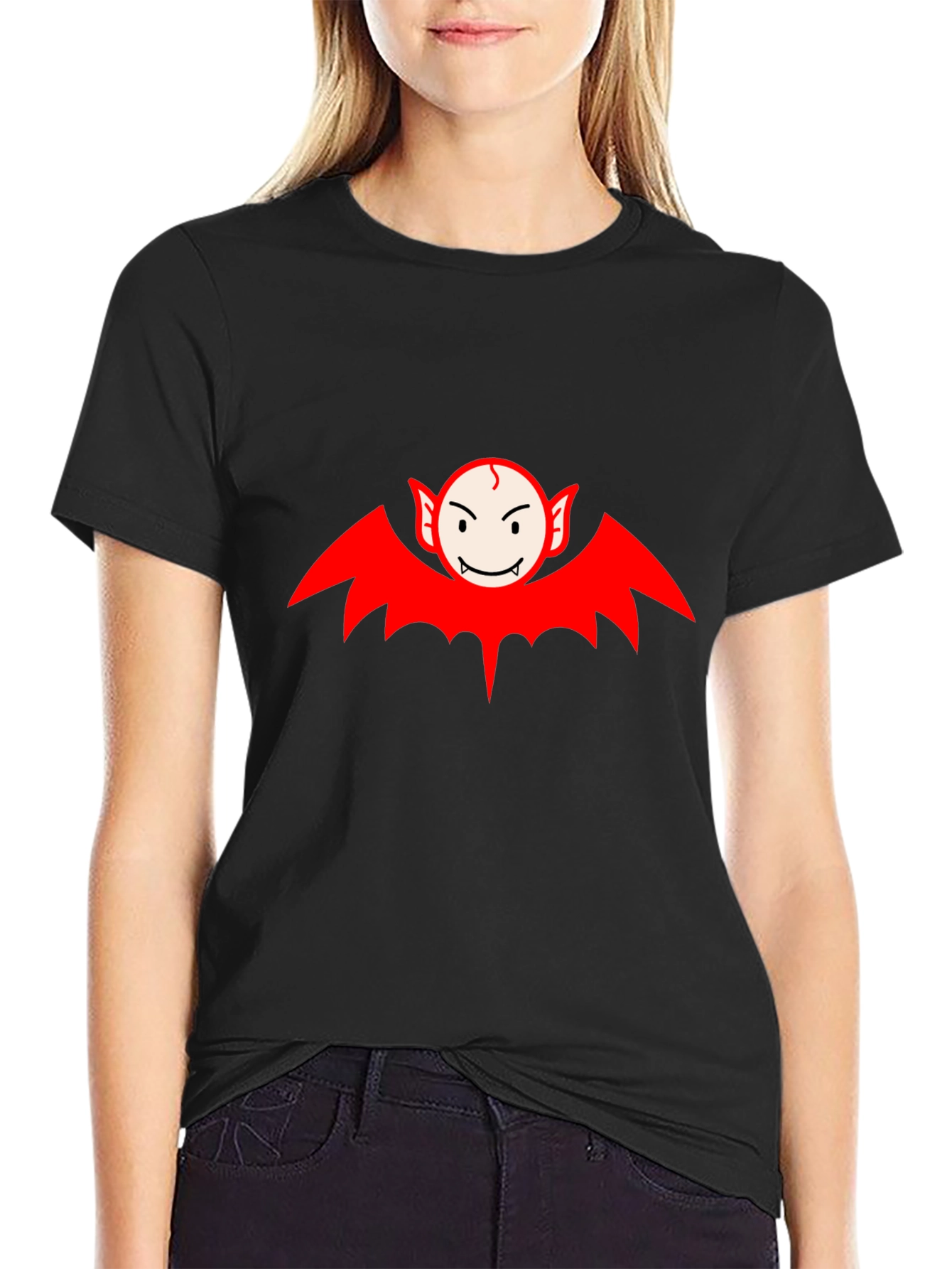 Cartoon Vampire T-Shirt - Spooky Fun