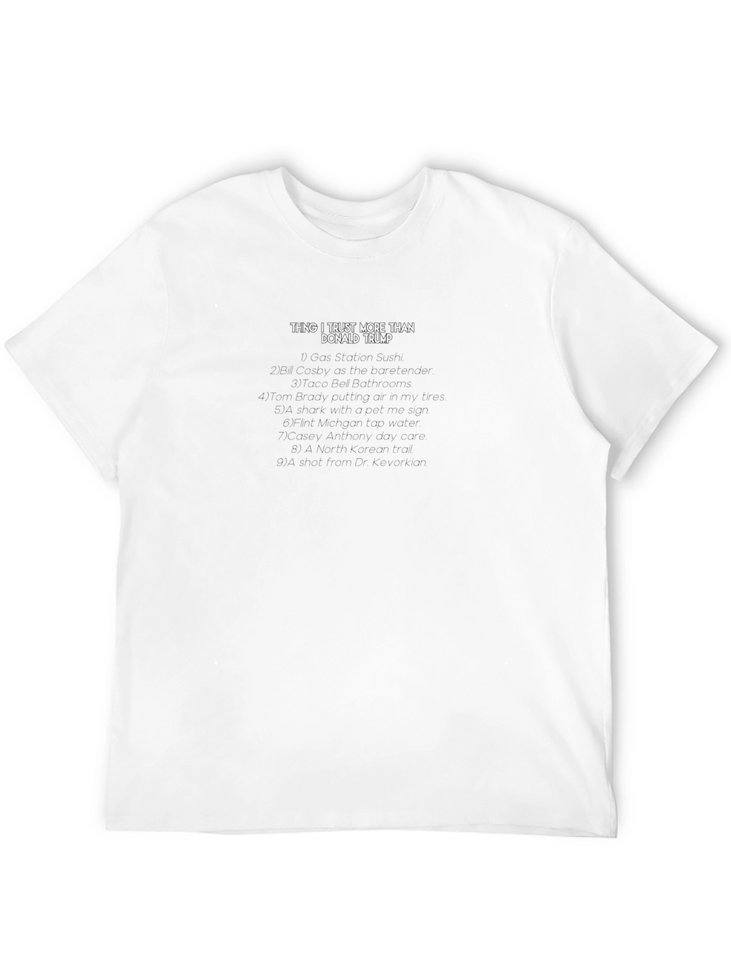Trust More Than Trump Graphic Tee