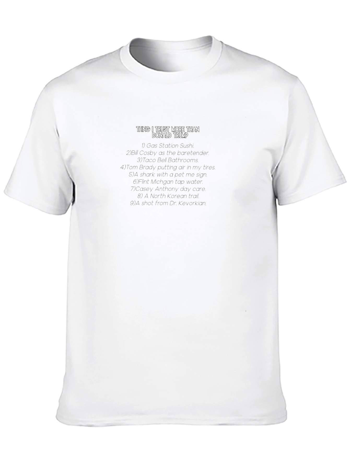 Trust More Than Trump Graphic Tee