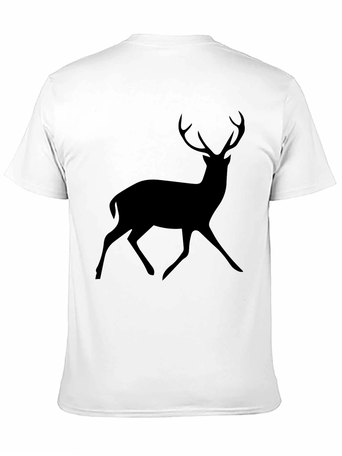 Black Deer Silhouette T-Shirt
