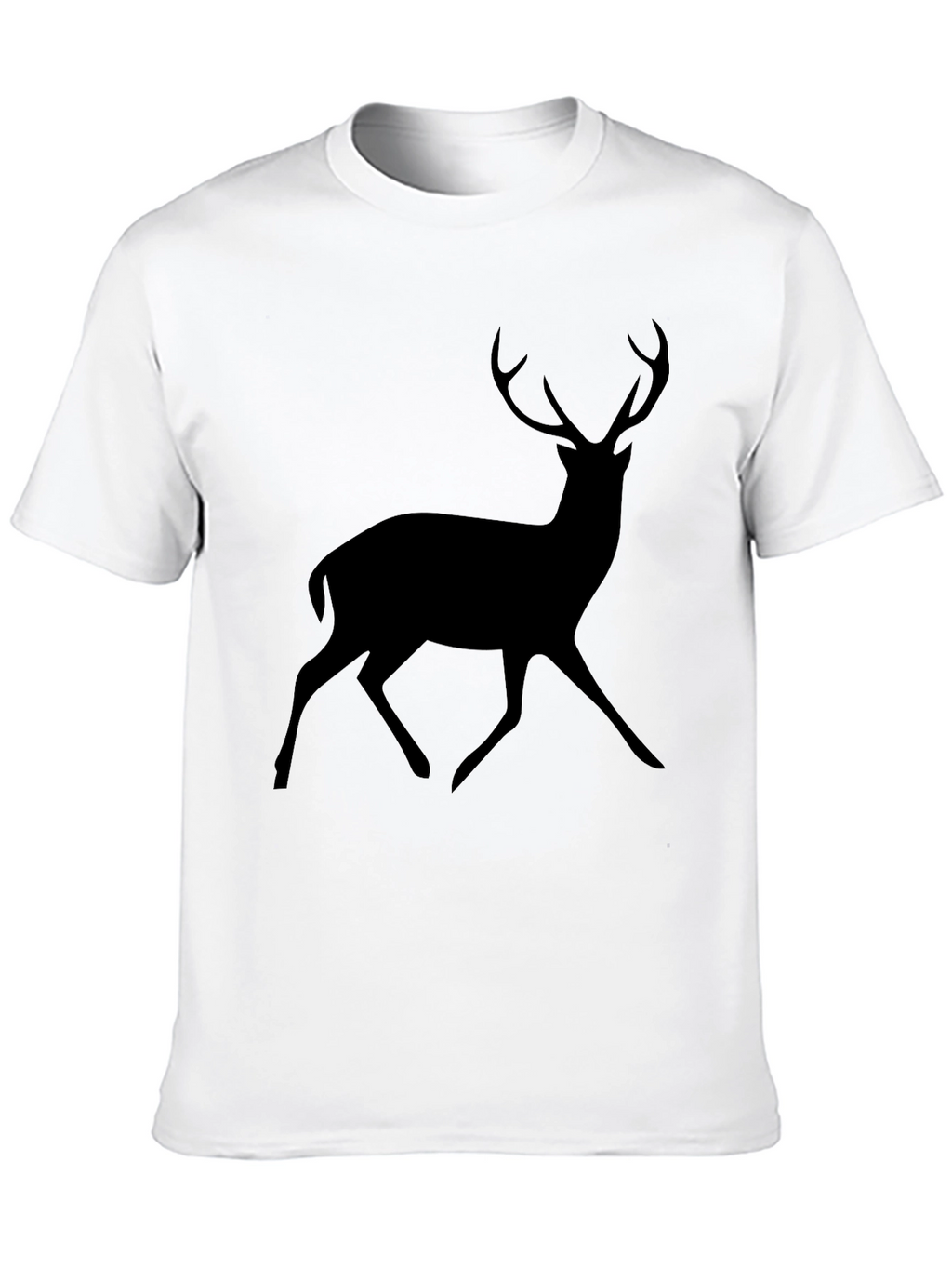 Black Deer Silhouette T-Shirt