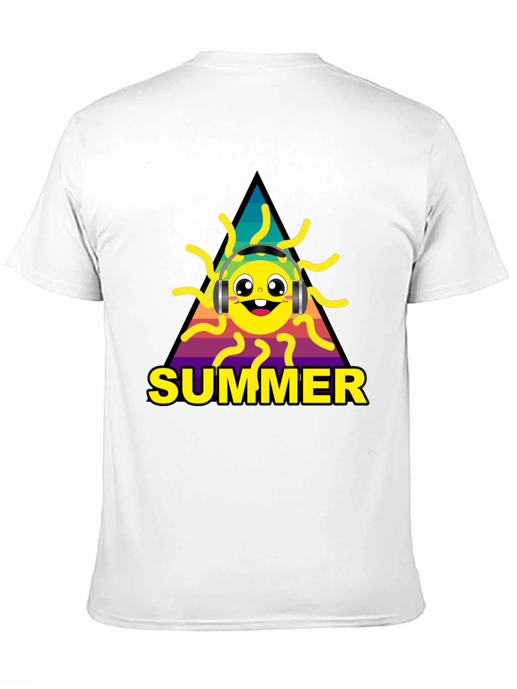 Summer Sun Graphic Tee - Music Lovers Style