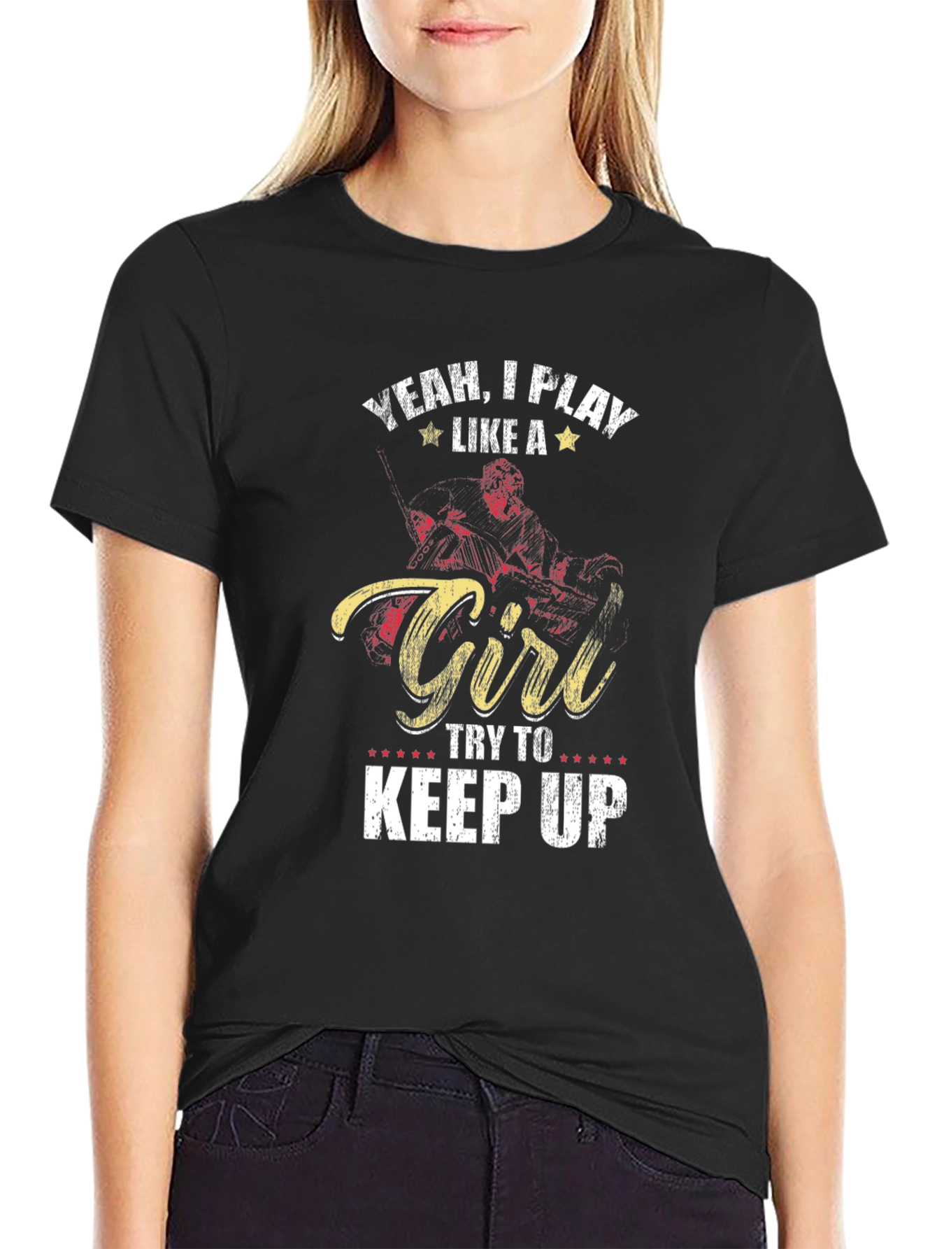 Yeah I Play Like A Girl T-Shirt