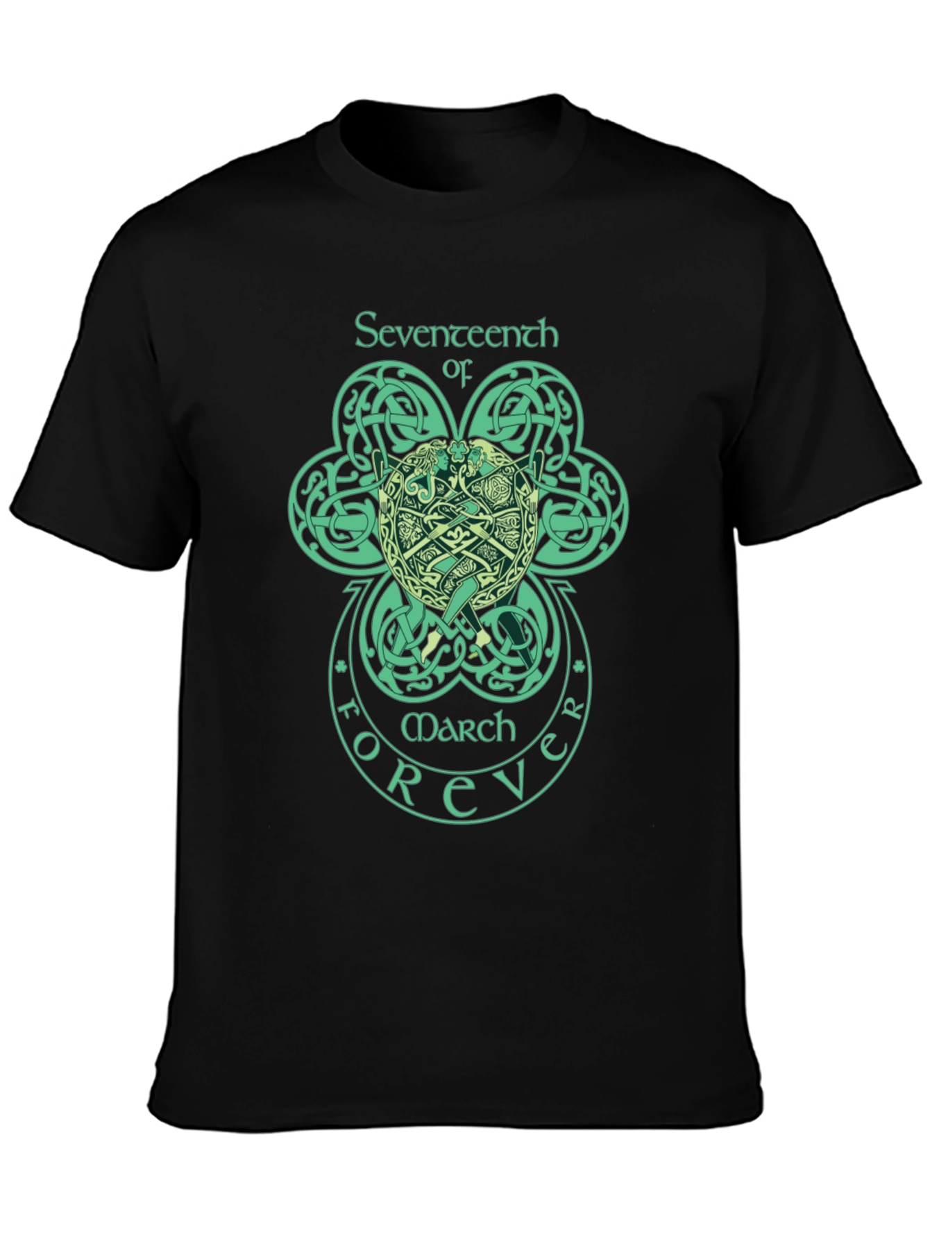 St. Patricks Day Seventeenth of March Forever Graphic Tee