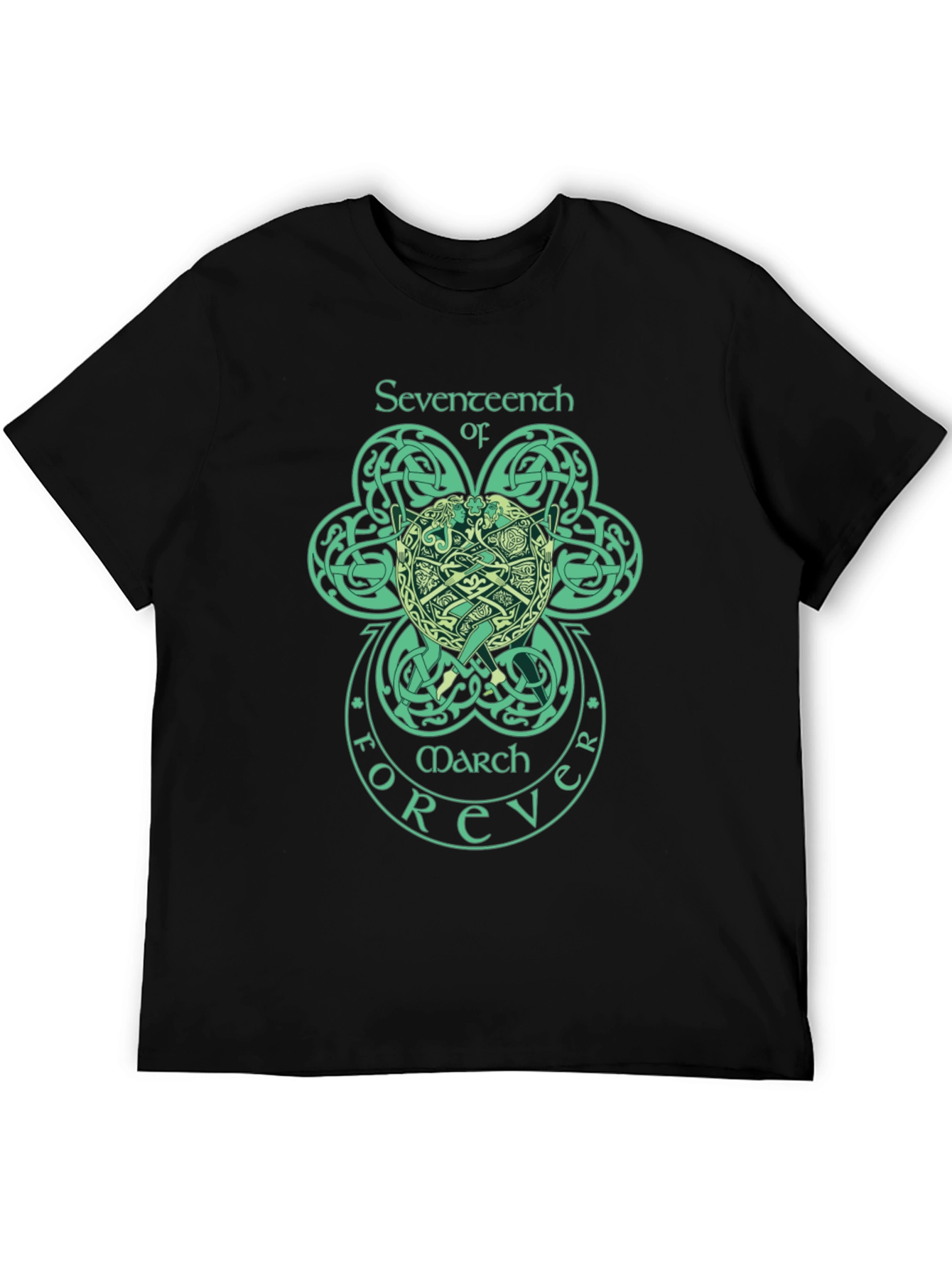 St. Patricks Day Seventeenth of March Forever Graphic Tee
