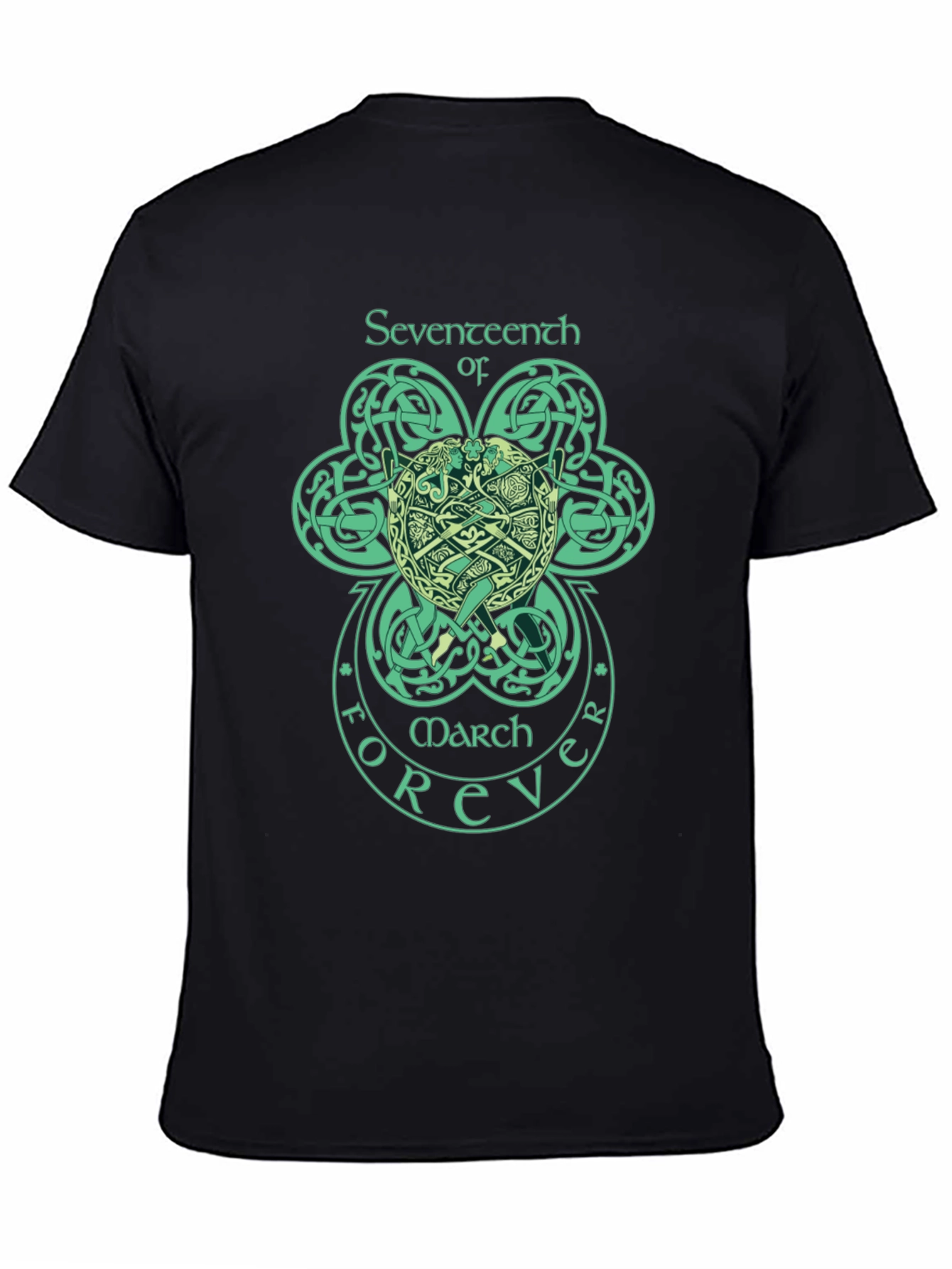 St. Patricks Day Seventeenth of March Forever Graphic Tee