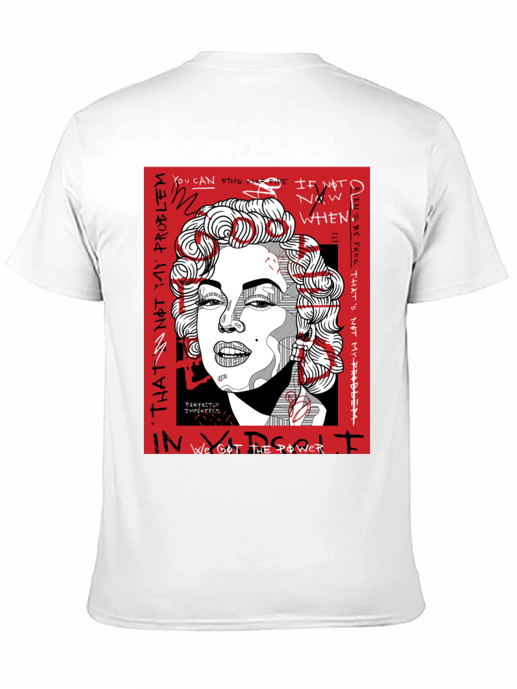 Marilyn Monroe Graphic Print T-Shirt