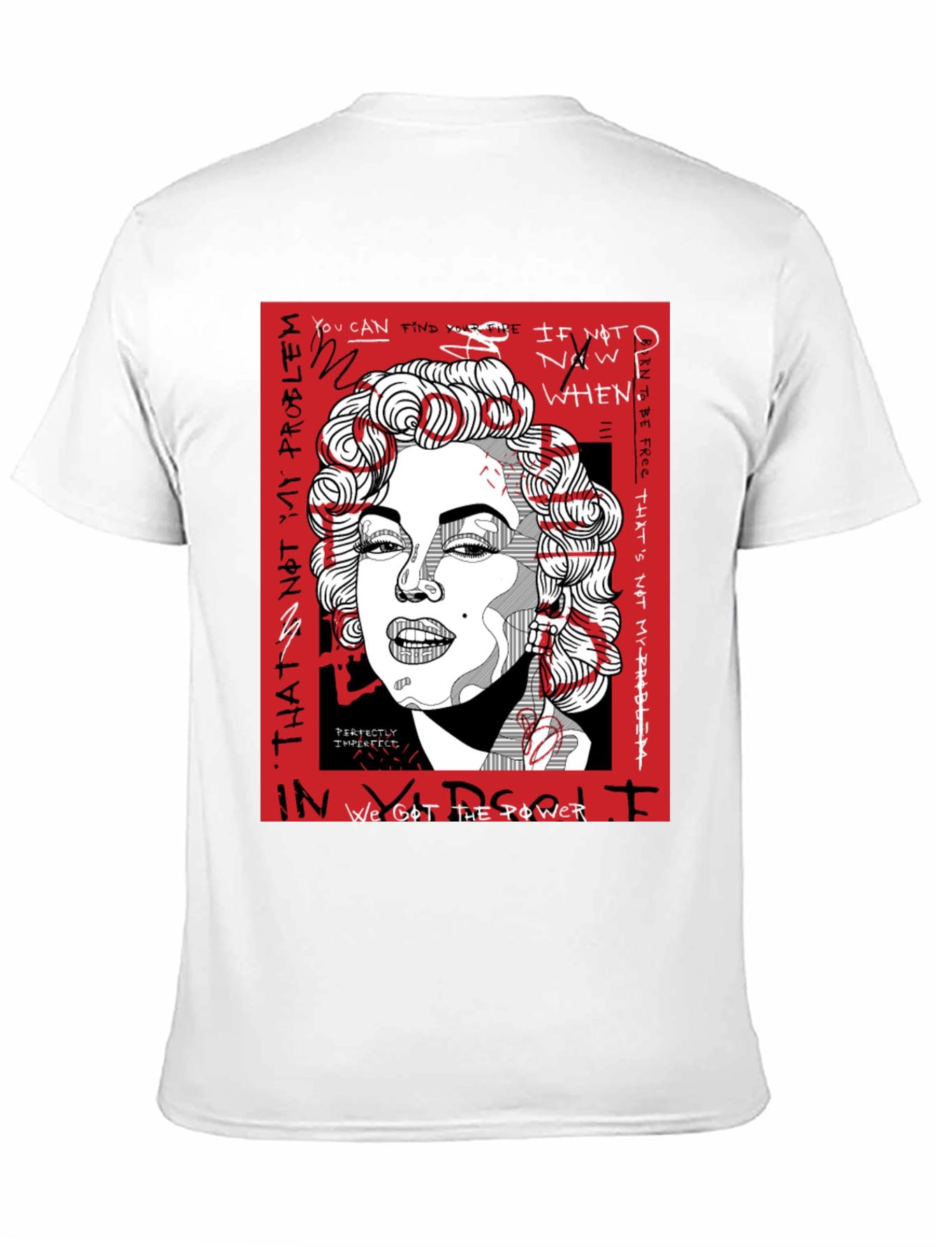 Marilyn Monroe Graphic Print T-Shirt