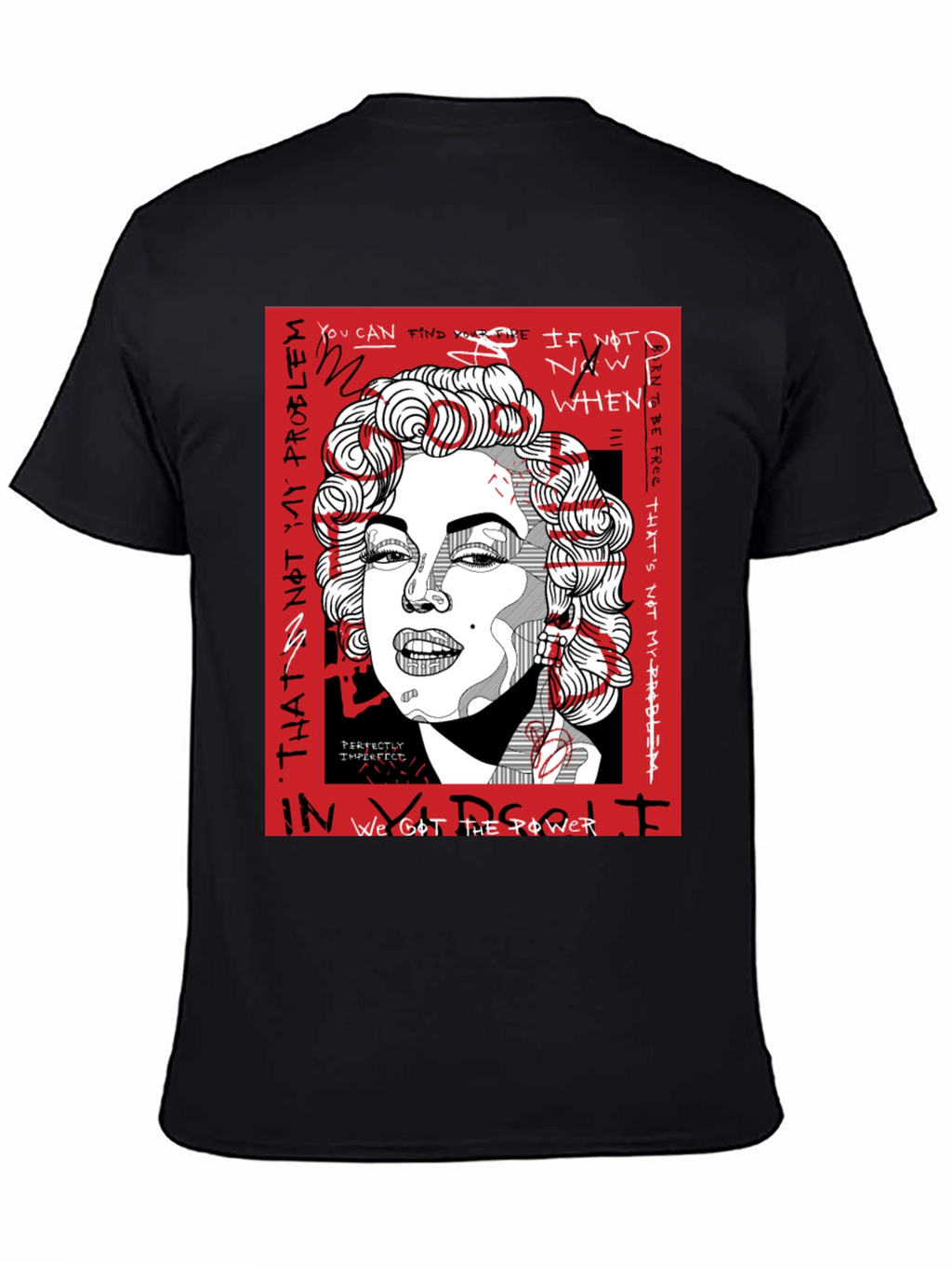 Marilyn Monroe Graphic Print T-Shirt