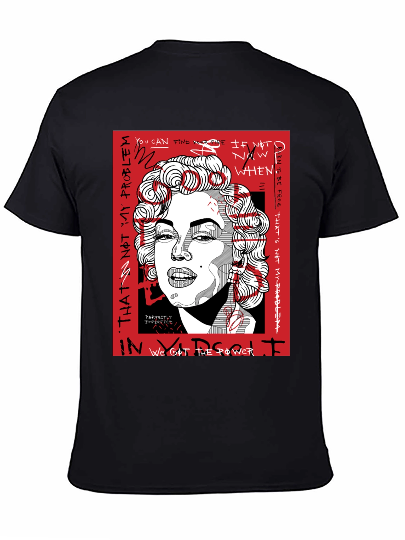 Marilyn Monroe Graphic Print T-Shirt