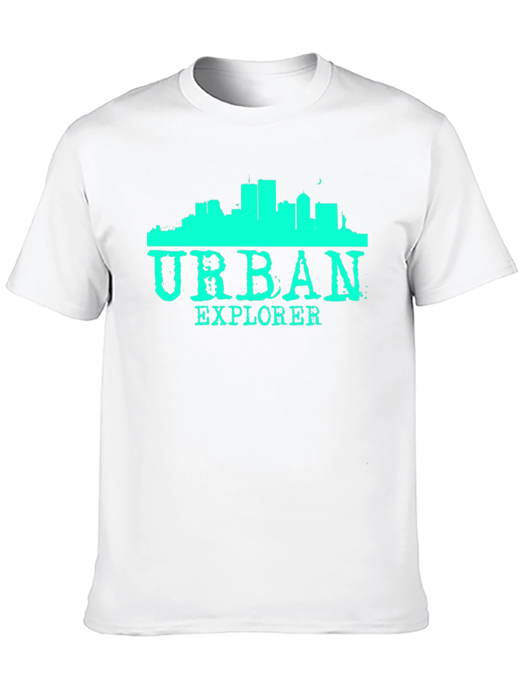 Urban Explorer Black Graphic T-Shirt