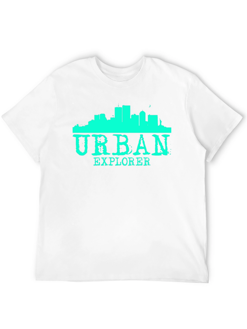 Urban Explorer Black Graphic T-Shirt