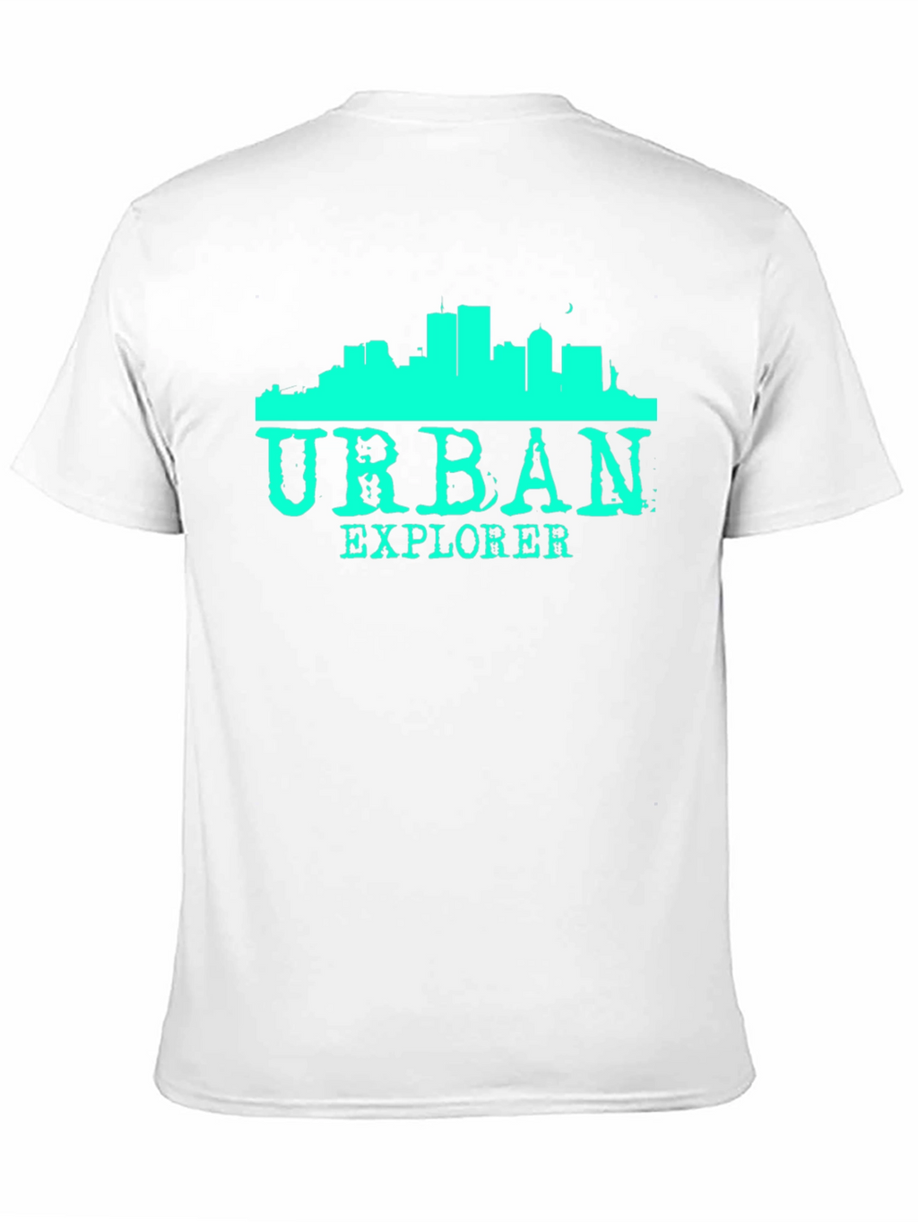 Urban Explorer Black Graphic T-Shirt