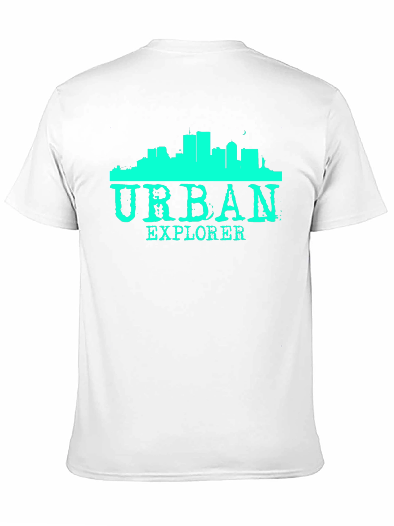 Urban Explorer Black Graphic T-Shirt