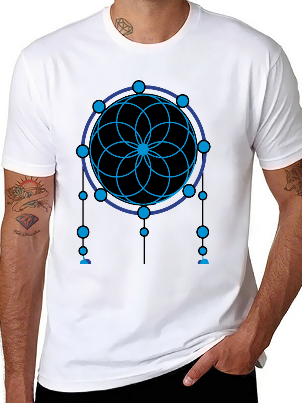 Geometric Dreamcatcher T-Shirt - Graphic Tee