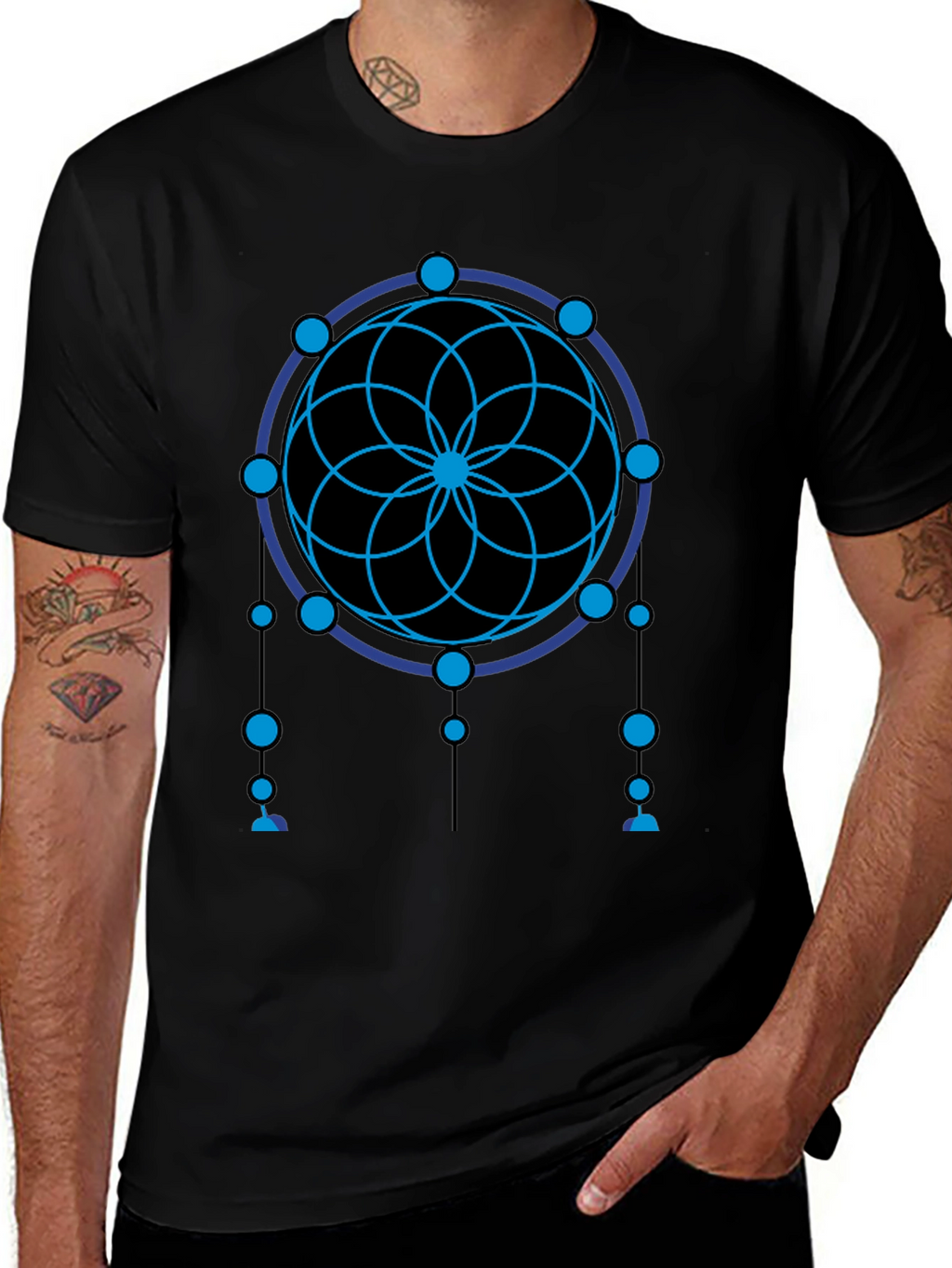 Geometric Dreamcatcher T-Shirt - Graphic Tee