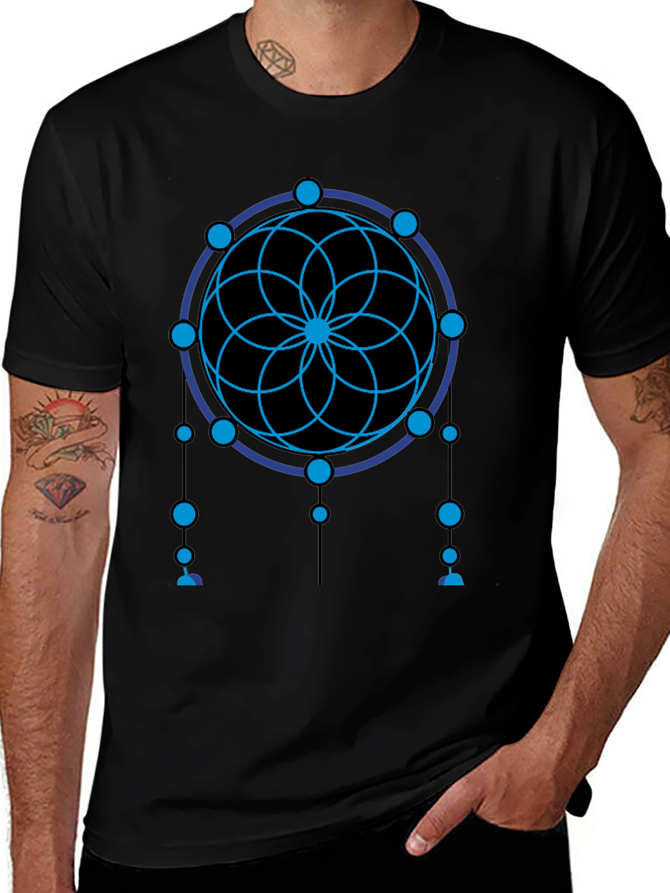 Geometric Dreamcatcher T-Shirt - Graphic Tee