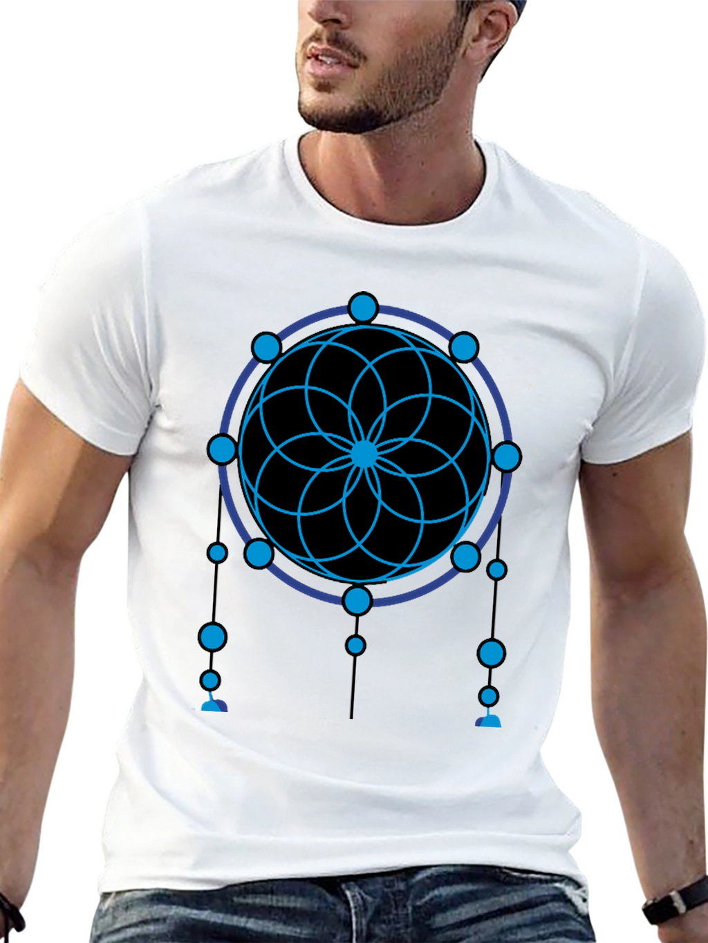 Geometric Dreamcatcher T-Shirt - Graphic Tee