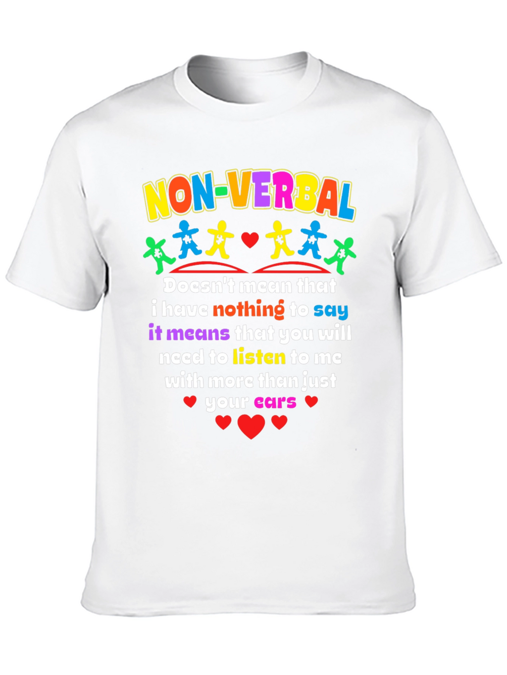 Non-Verbal Awareness Graphic Tee