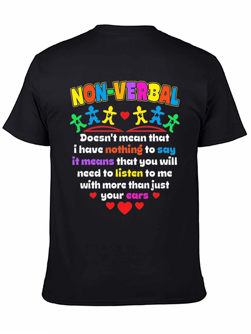 Non-Verbal Awareness Graphic Tee