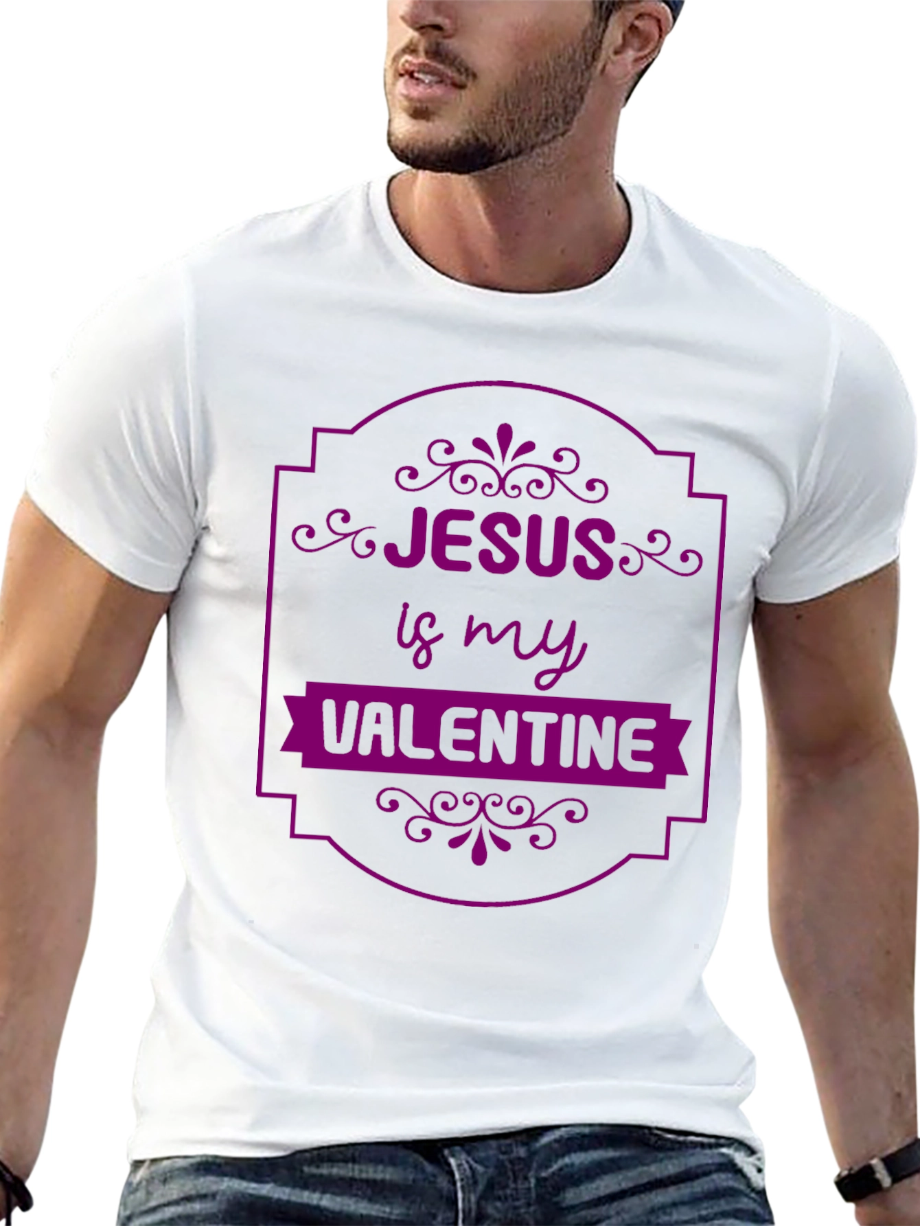 Jesus is my Valentine T-Shirt - Religious Valentines Day Gift