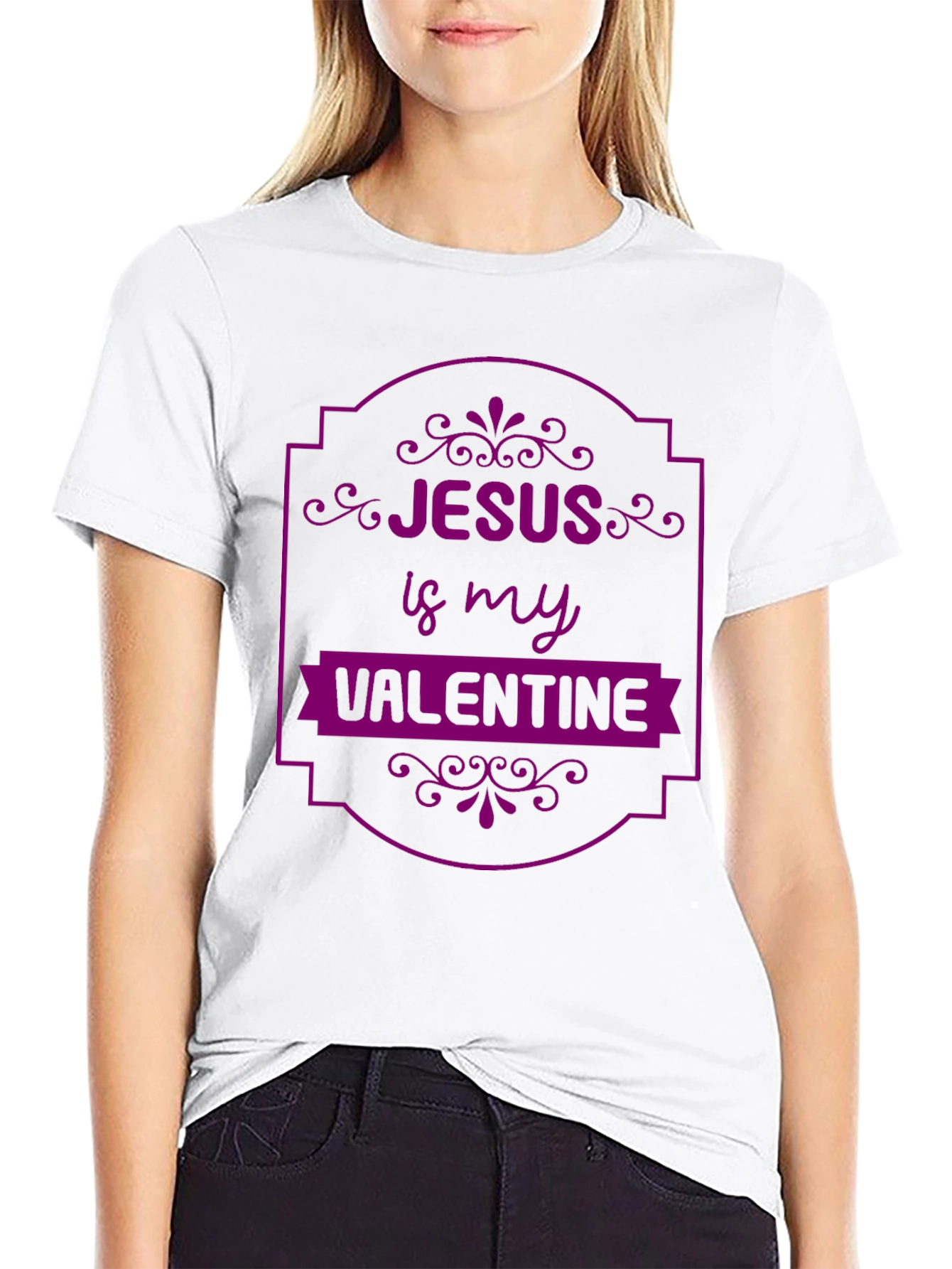 Jesus is my Valentine T-Shirt - Religious Valentines Day Gift