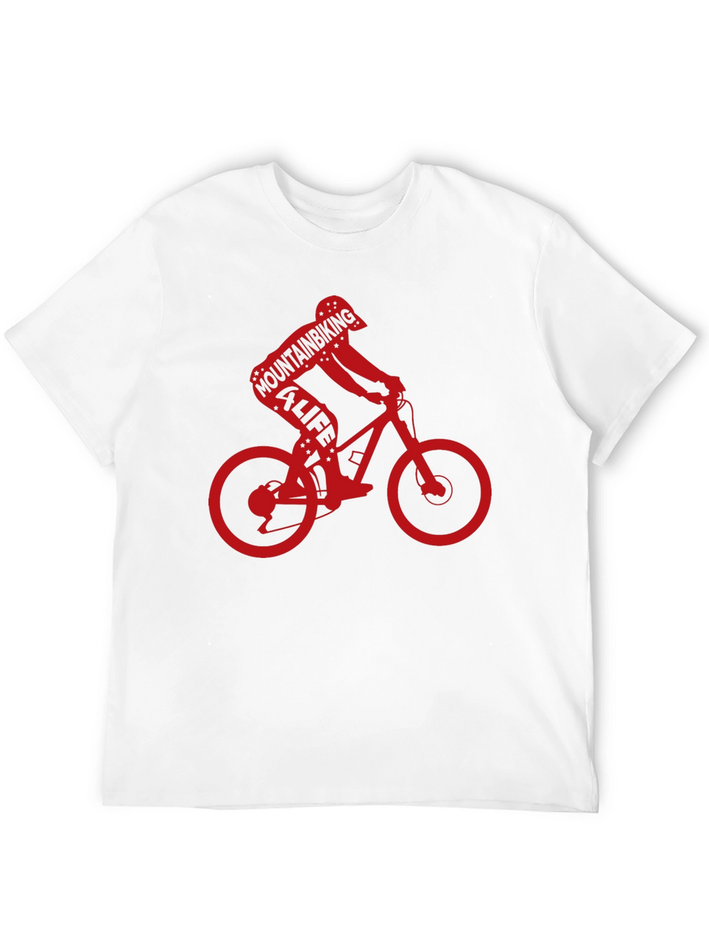 Mountain Biking 4 Life Black T-Shirt