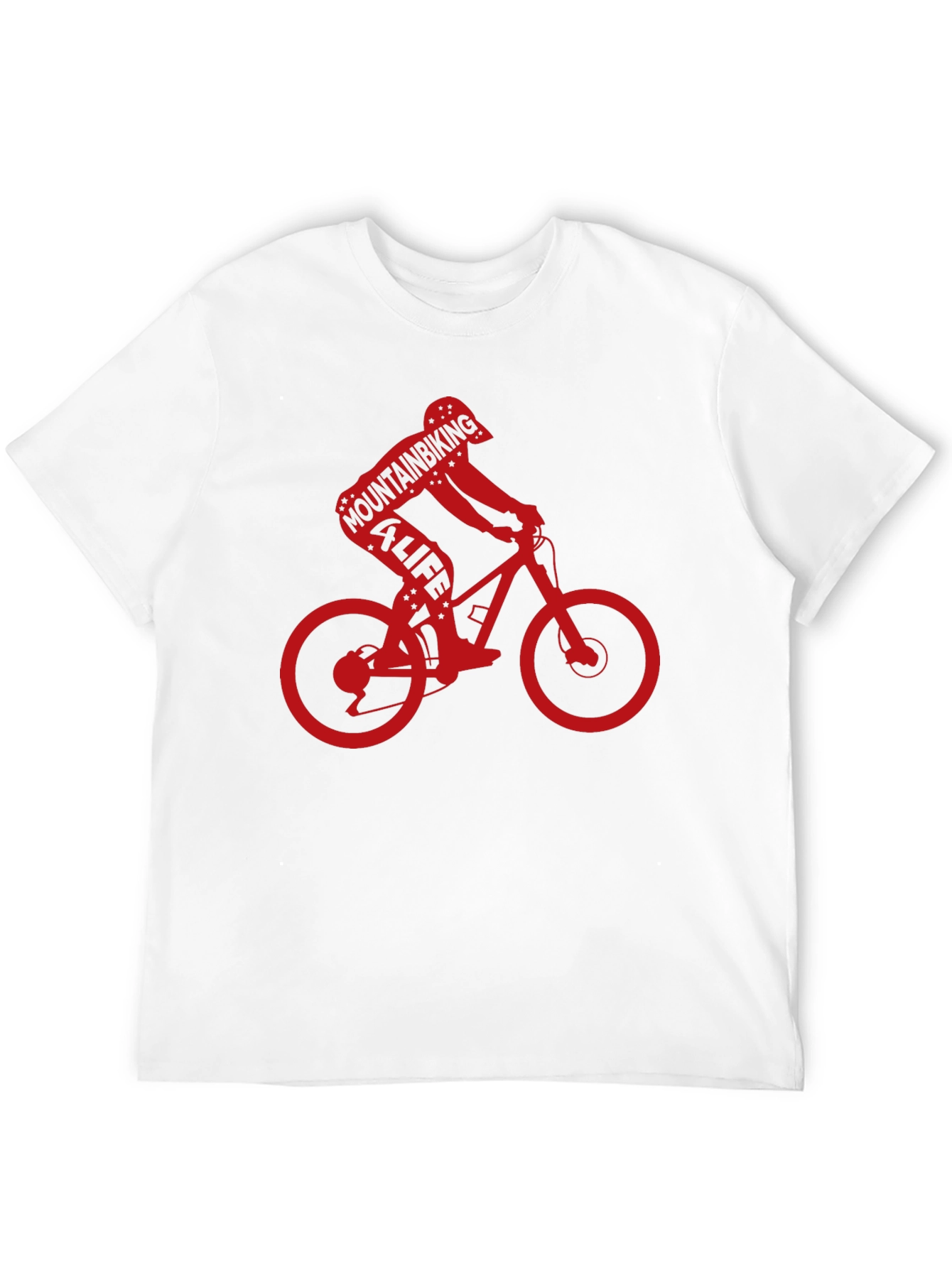 Mountain Biking 4 Life Black T-Shirt