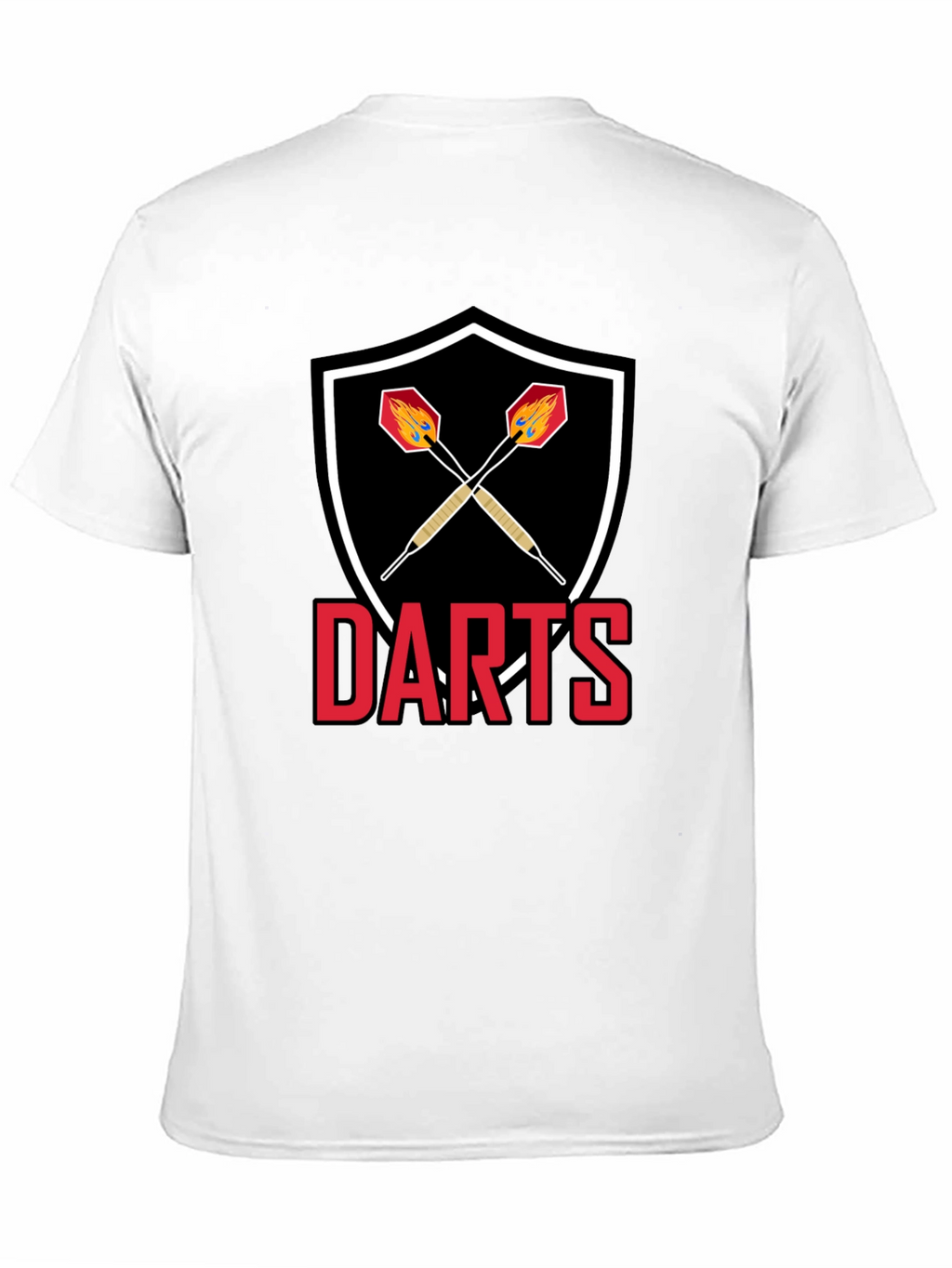 Darts Graphic Tee - Shield Design