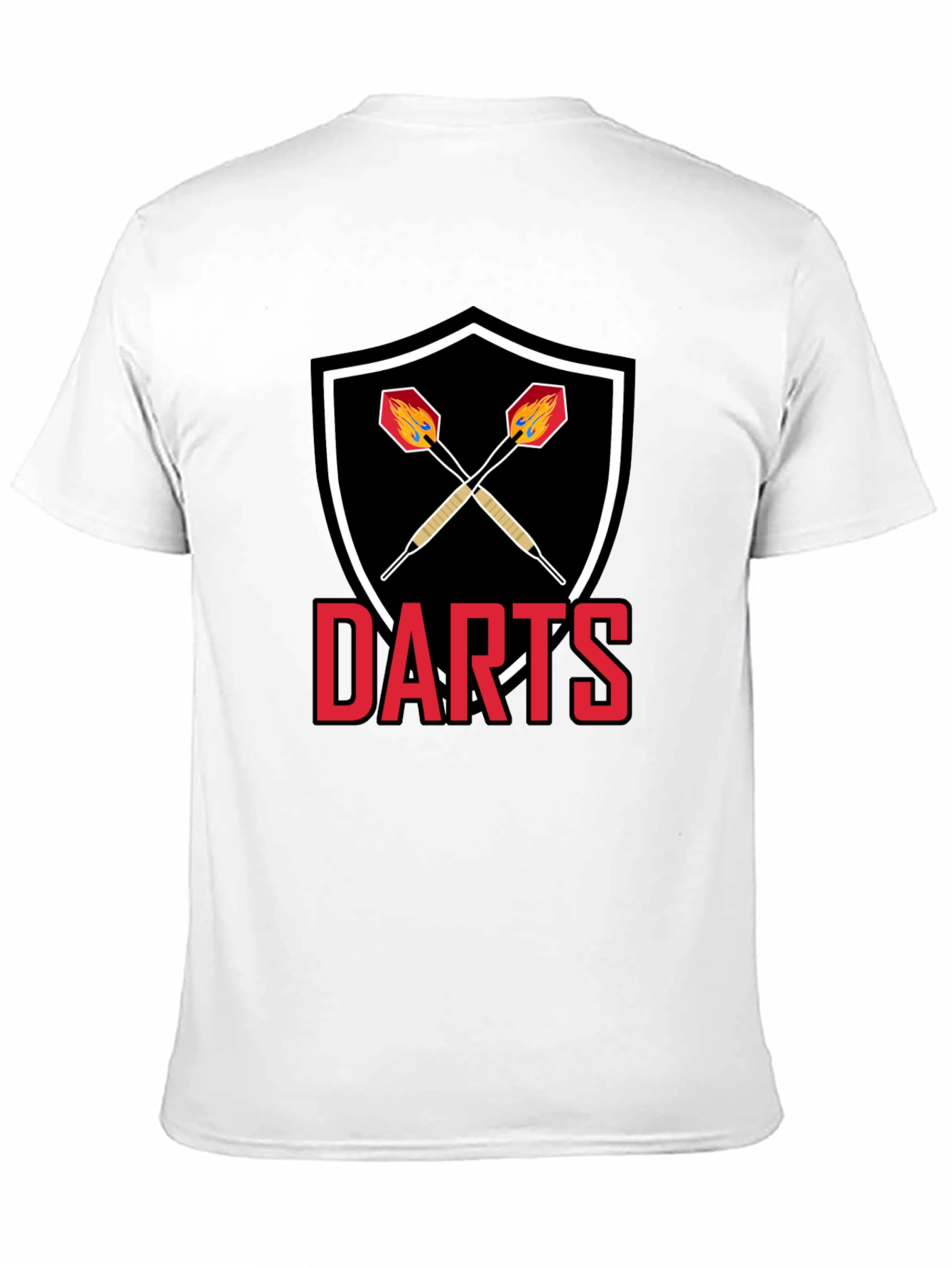 Darts Graphic Tee - Shield Design