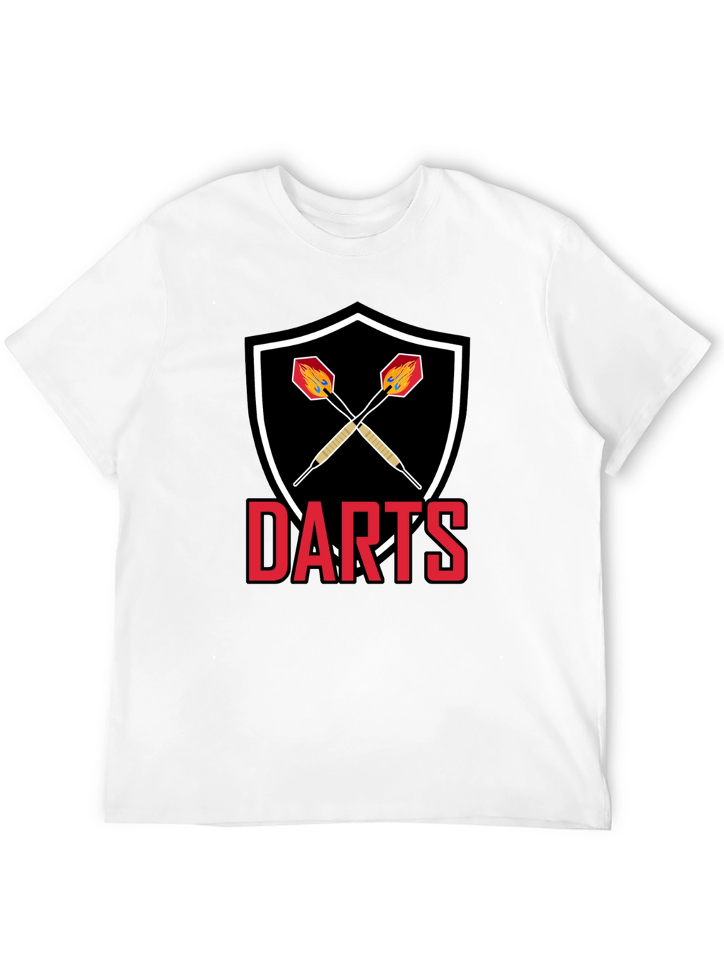 Darts Graphic Tee - Shield Design