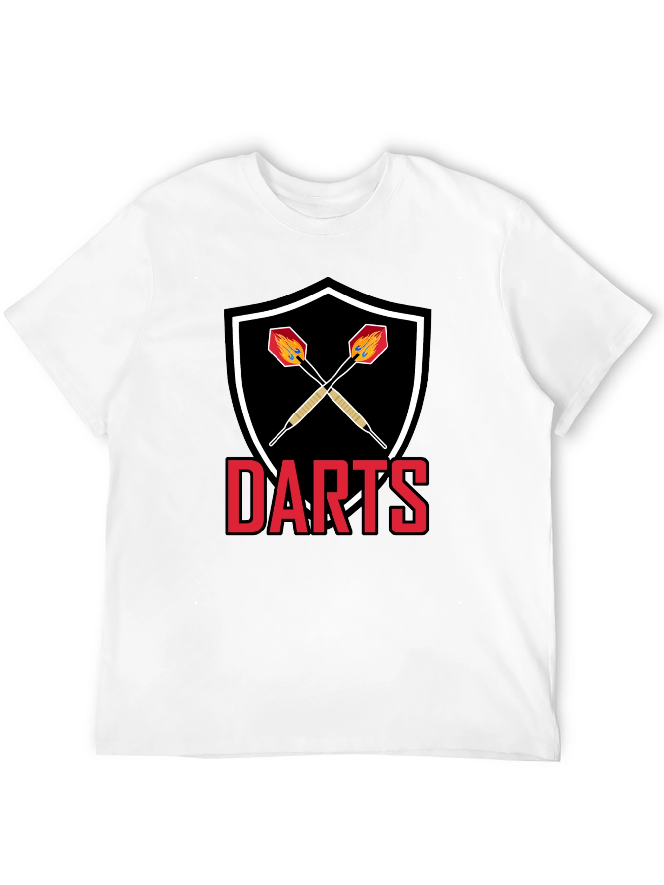 Darts Graphic Tee - Shield Design