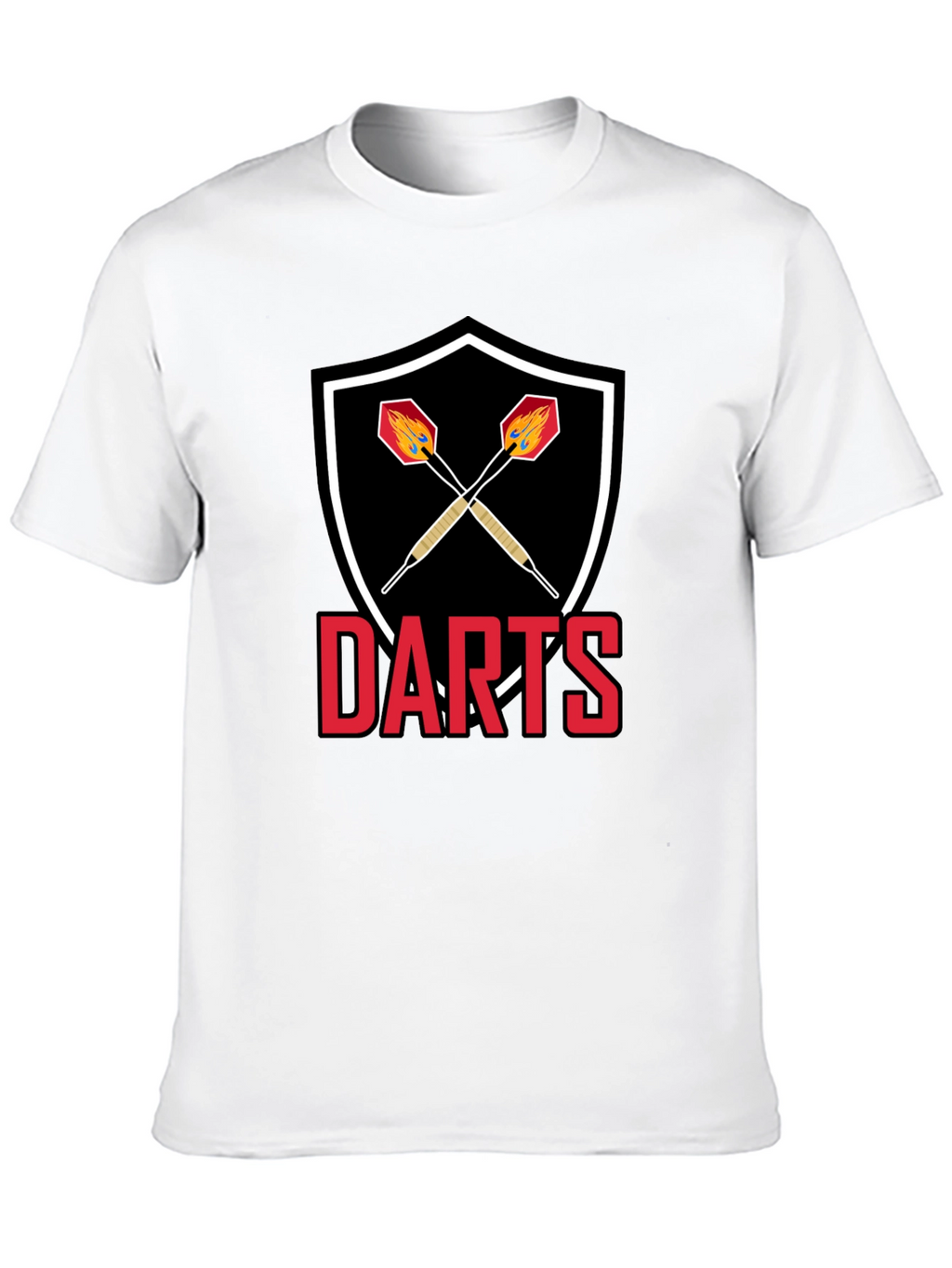 Darts Graphic Tee - Shield Design