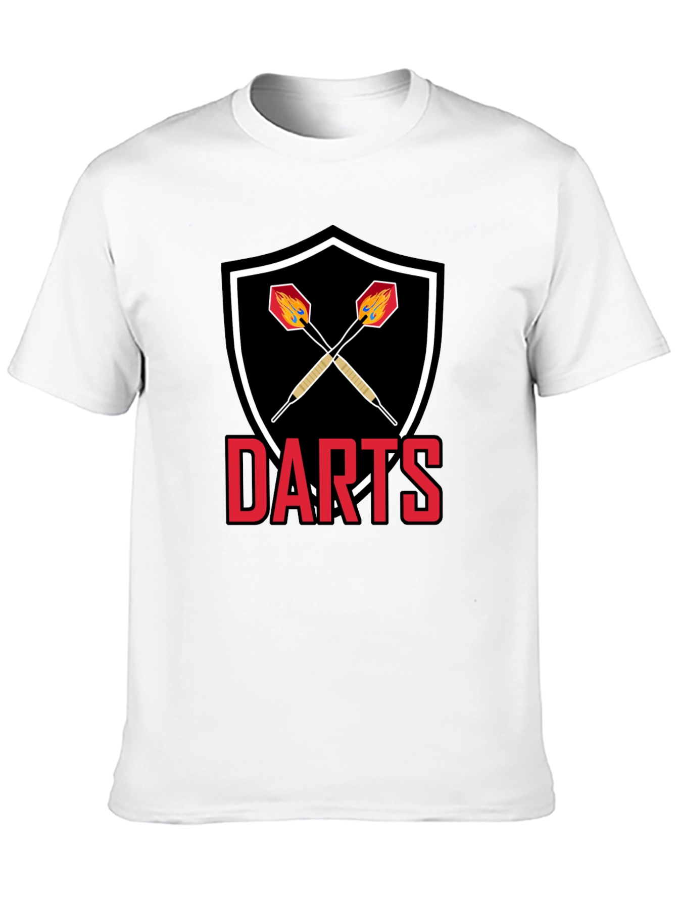 Darts Graphic Tee - Shield Design