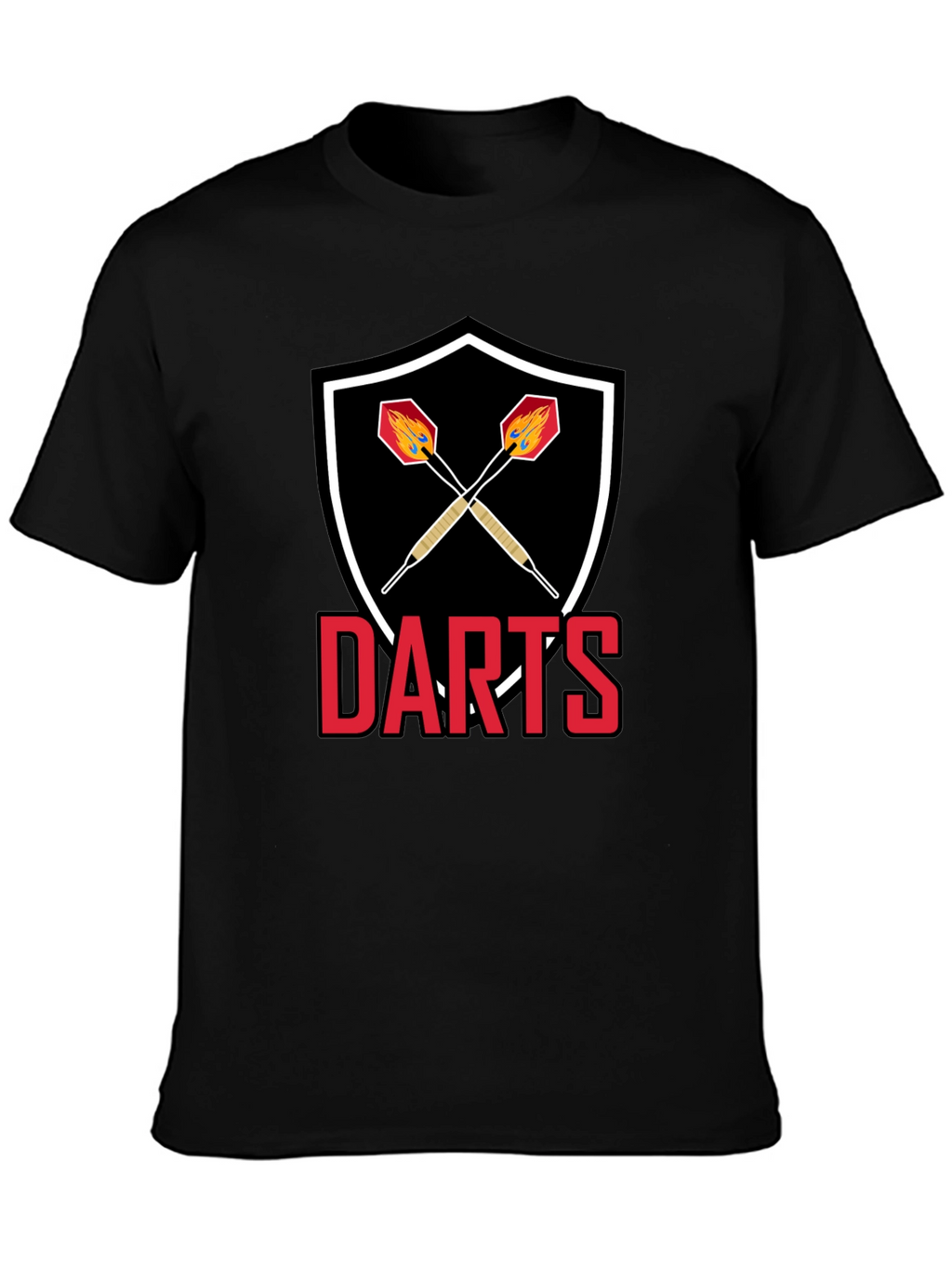 Darts Graphic Tee - Shield Design