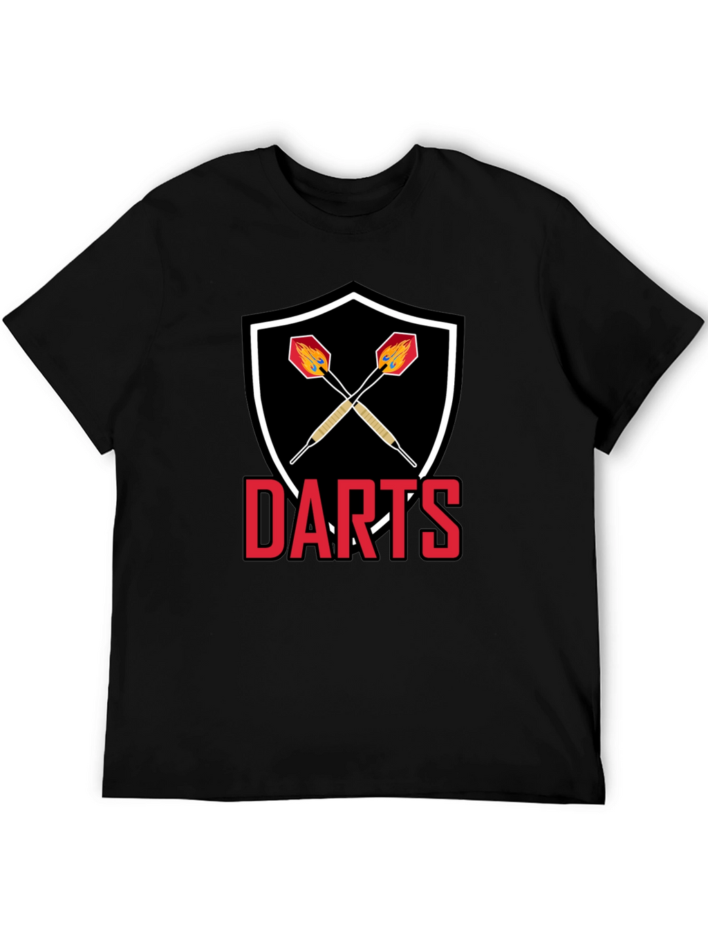 Darts Graphic Tee - Shield Design